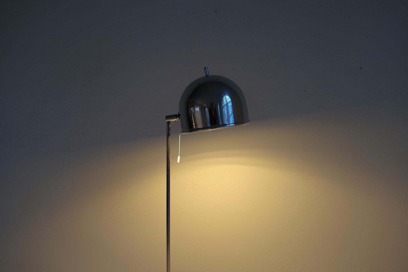 photo vinterior Midcentury Modern Floor Lamp In Chrome, Model G 075, Bergboms, Sweden, 1960s