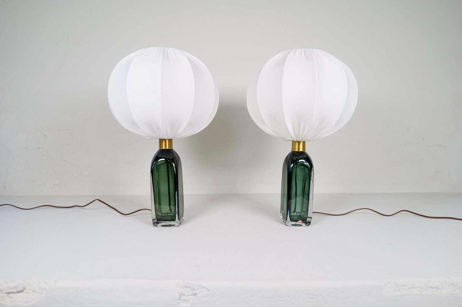 Midcentury Modern Table Lamps By Carl Fagerlund For Orrefors Sweden Rd 1406 photo 2351.0