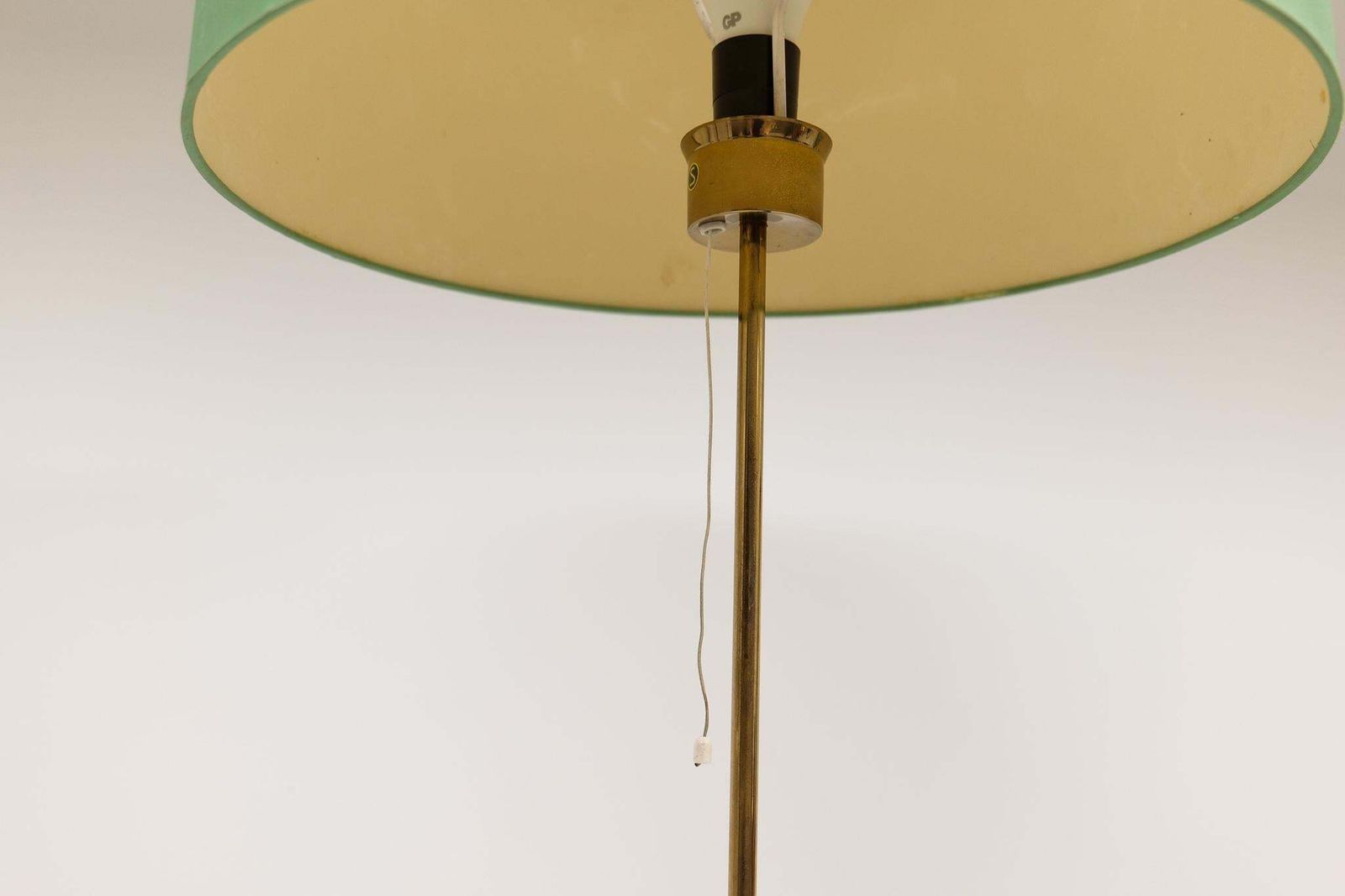 Midcentury Brass Floor Lamp Bergboms G 024, Sweden, 1960s photo buy