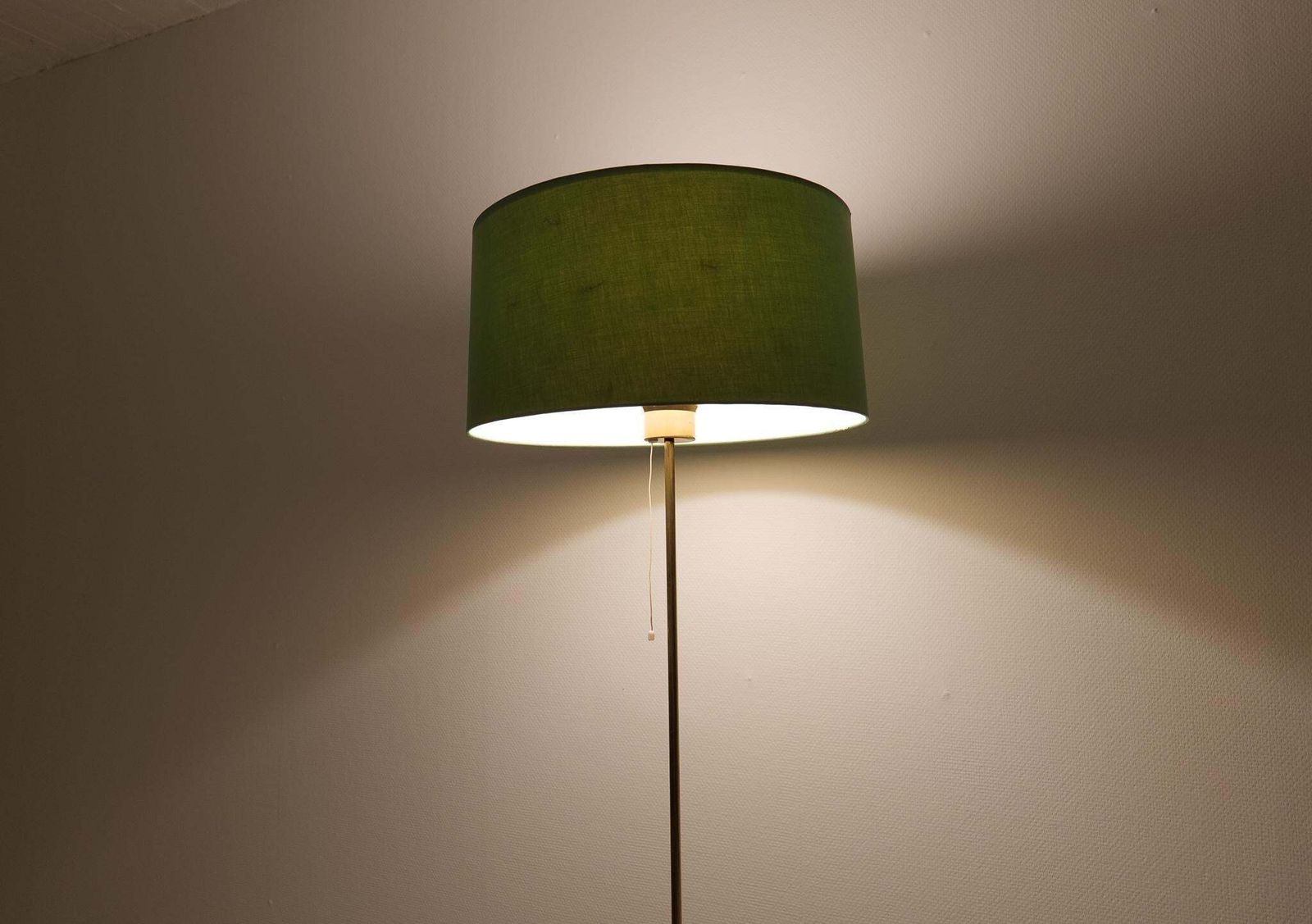 2138.0 Midcentury Brass Floor Lamp Bergboms G 024, Sweden, 1960s photo