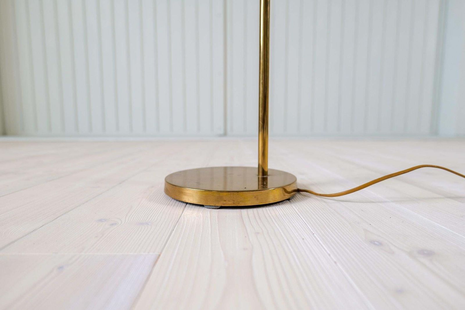 photo furniture Midcentury Modern Brass Floor Lamp Bergboms G 03, Sweden, 1960s