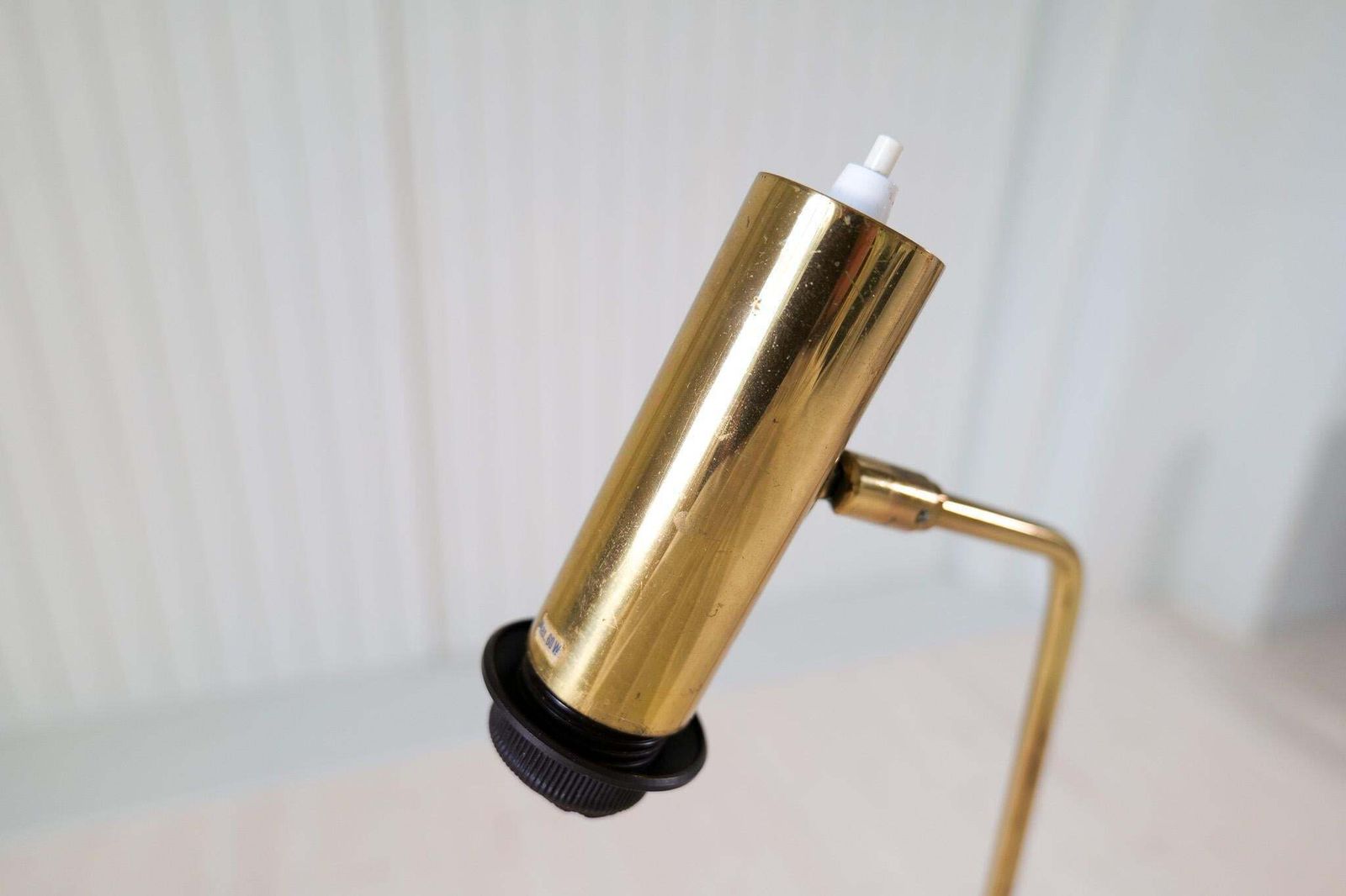Lighting Midcentury Modern Brass Floor Lamp Bergboms G 03, Sweden, 1960s photo