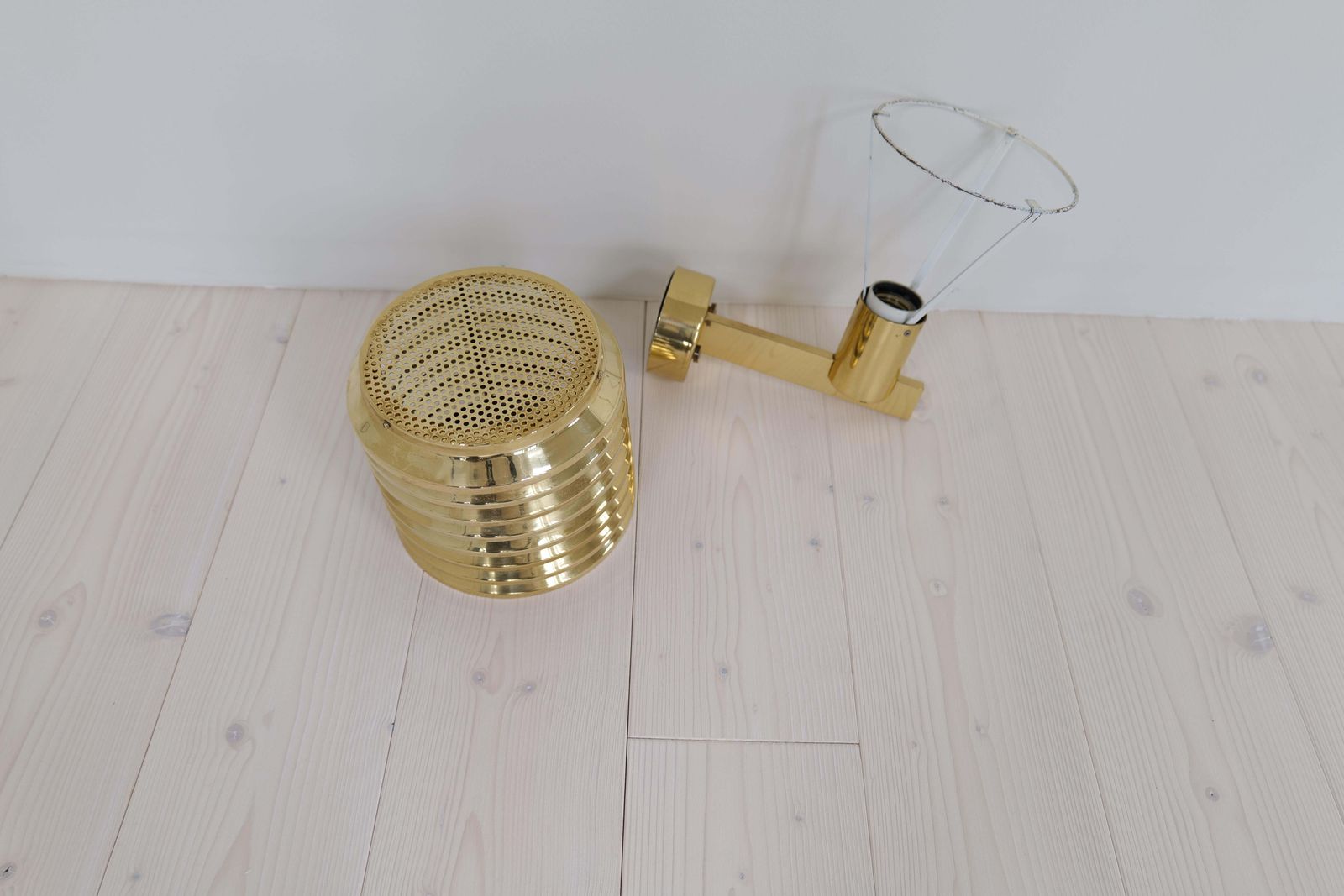 photo for sale Midcentury Set Of Rare Hans Agne Jakobsson Wall Lamp Model V 299, 1960s