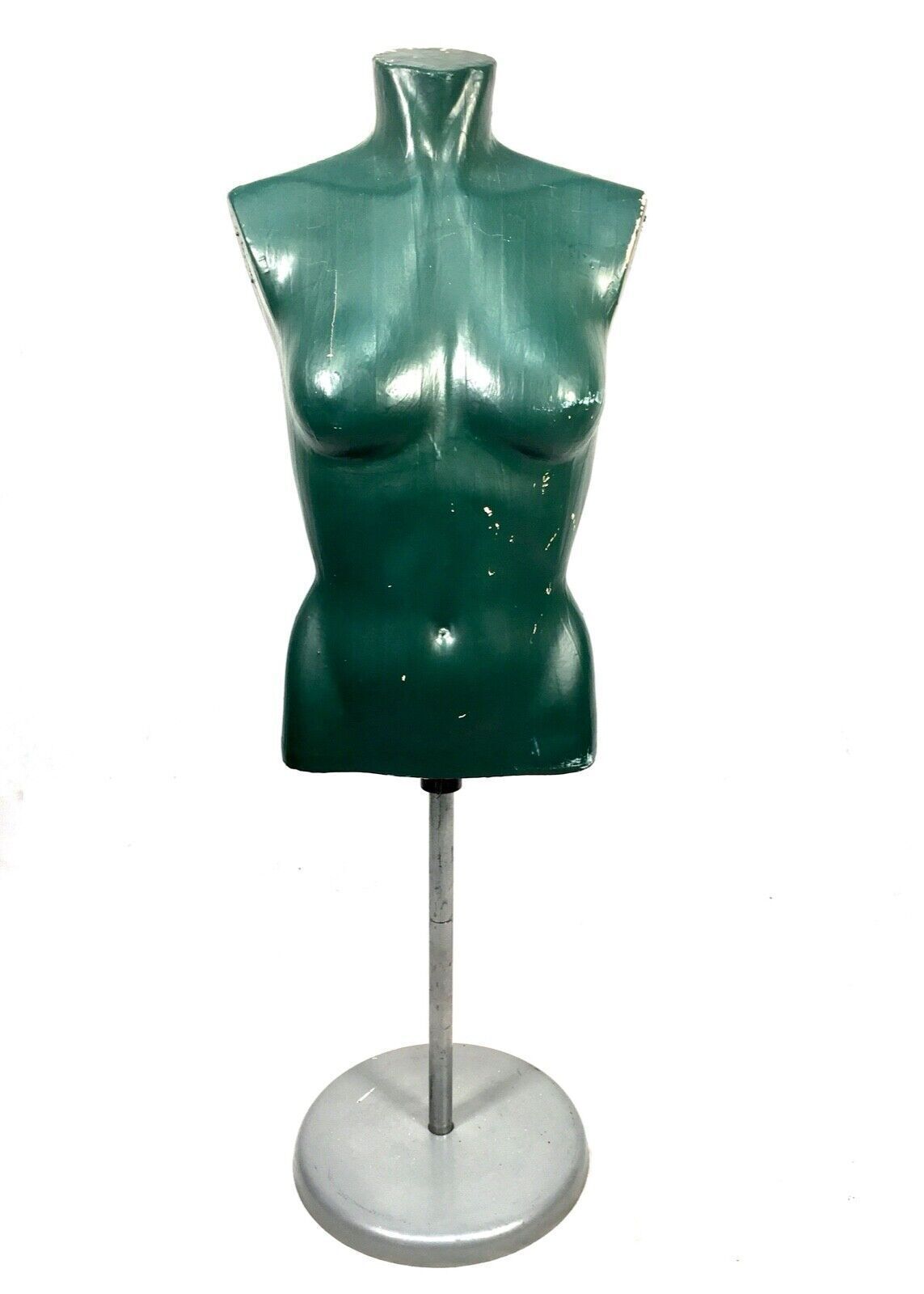 Antique Advertising   20th Century Countertop Bust / Mannequin Stand / Vintage photo furniture