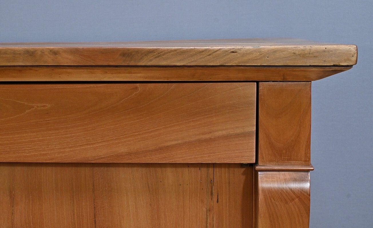 photo furniture Large Cherrywood Sideboard, Restoration Style – Mid 19th Century