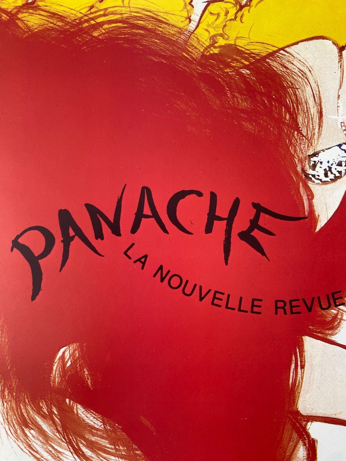 photo vinterior René Gruau, 1980s   Lido, Panache   Original Vintage Poster Printed In Offset Lithography   Cm 59 X 40   23,4 X 15,7