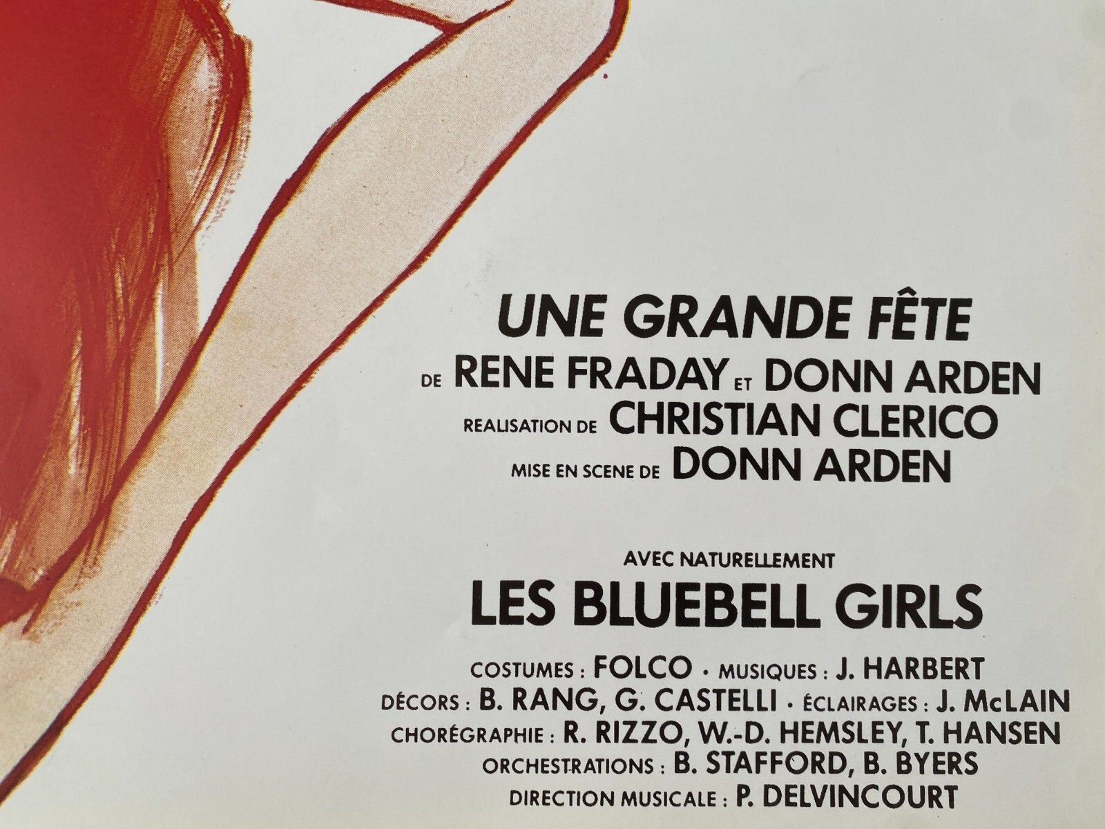 photo buy René Gruau, 1980s   Lido, Panache   Original Vintage Poster Printed In Offset Lithography   Cm 59 X 40   23,4 X 15,7
