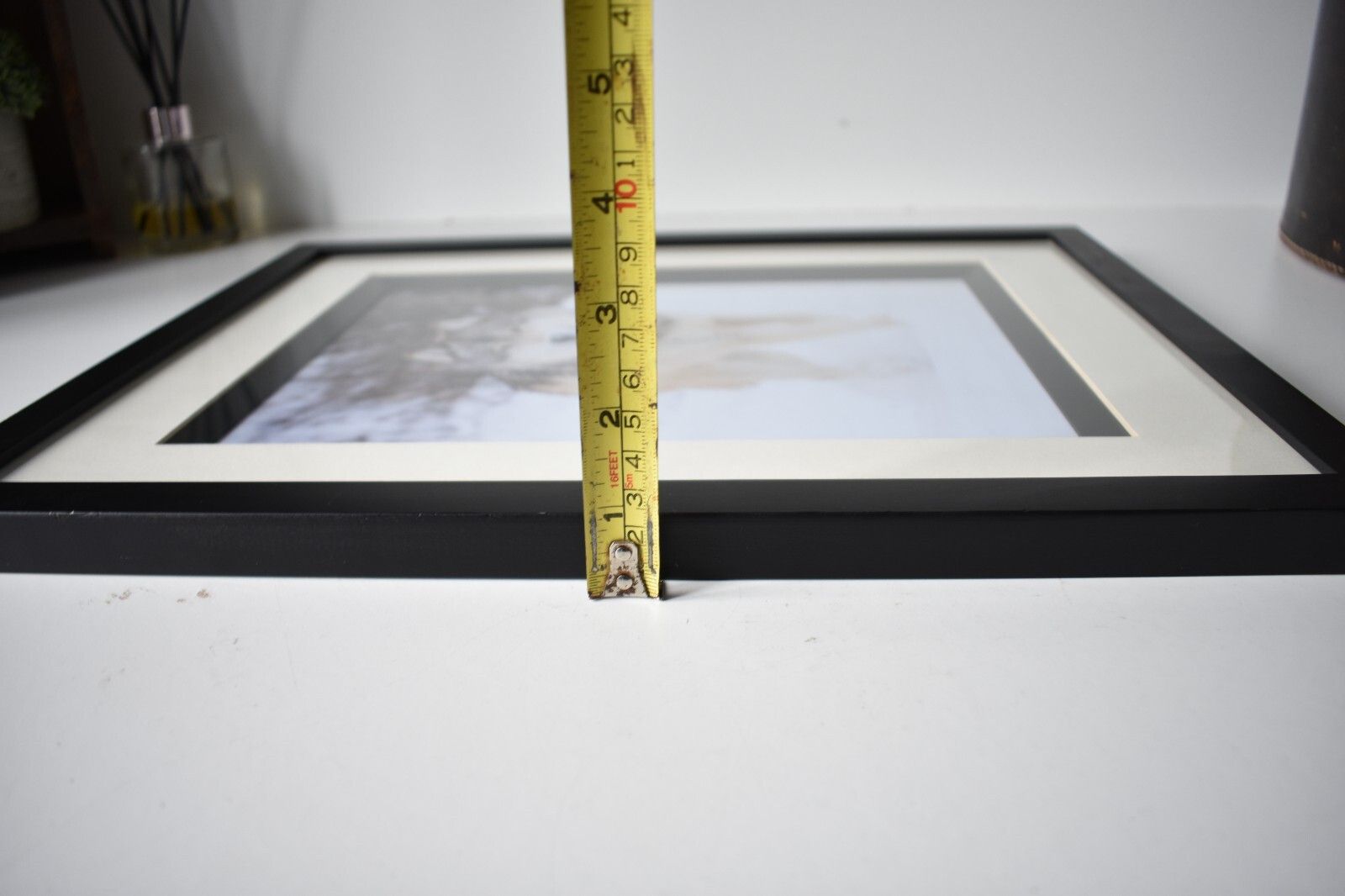 photo vintage Wolf Original Photography Print Mounted Framed Mike Perez Wildlife Wolves Signed