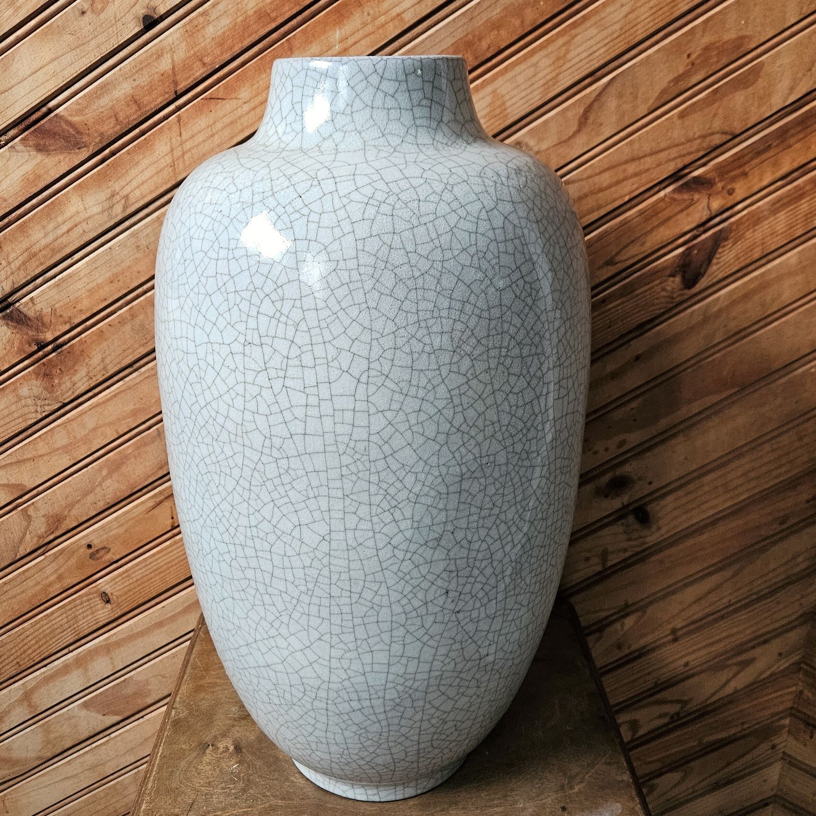 Large Floor Vase From Karlsruher Majolika By F. Glatzle. 1962