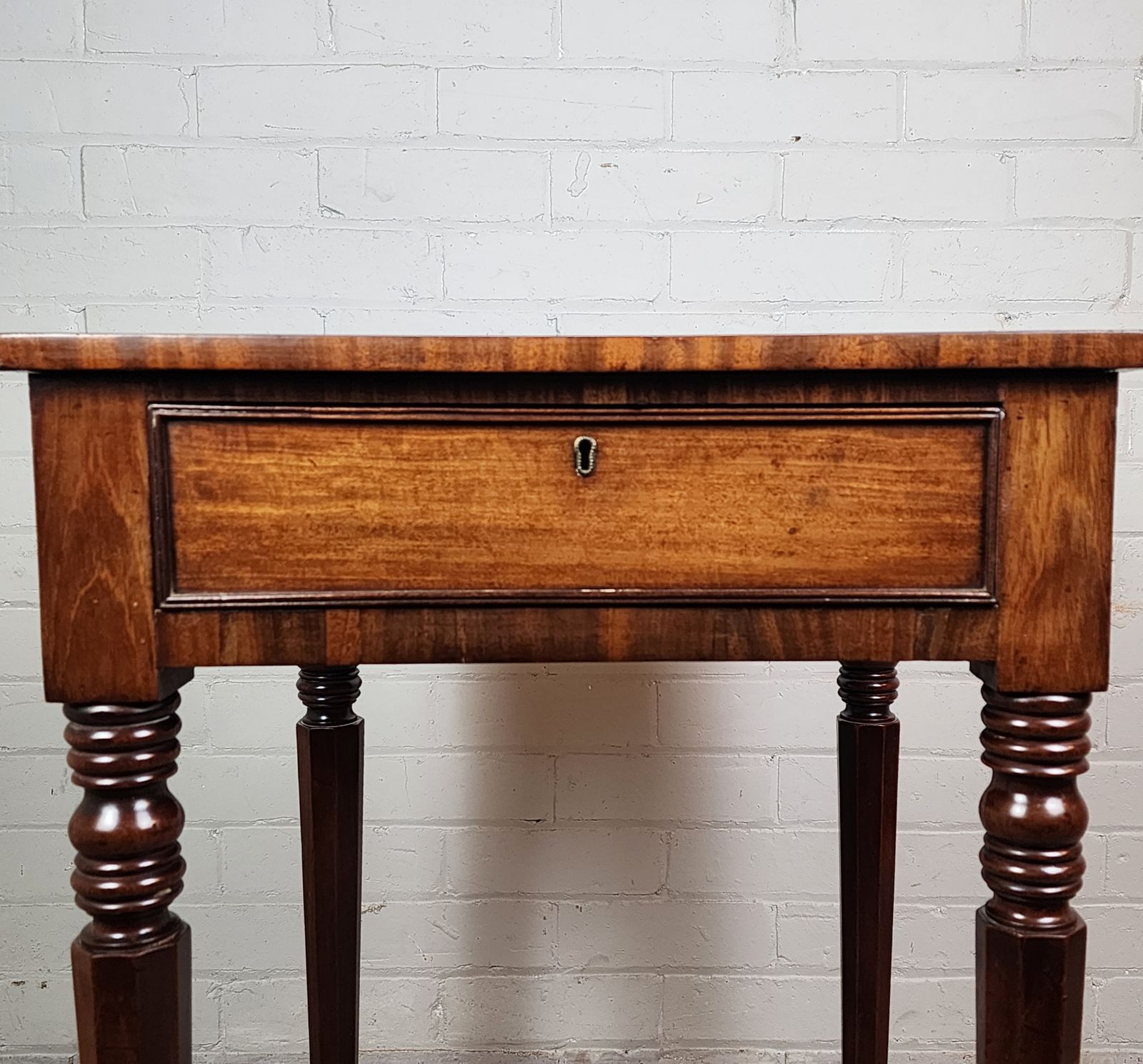 Georgian Mahogany Ladies Writing Desk, In The Manner Of Gillows photo 1000.0