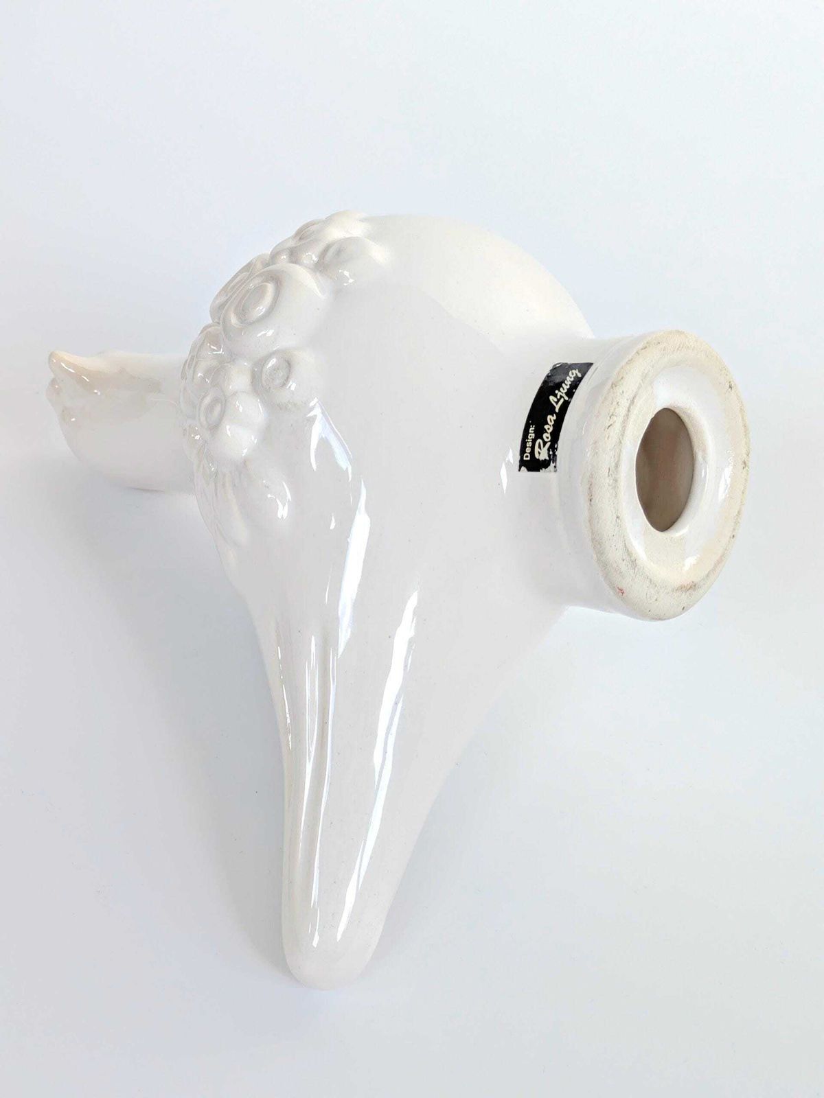 photo furniture Helsingborg Porcelain Bird | Rosa Ljung Dove Figurine | Sweden, 1960's