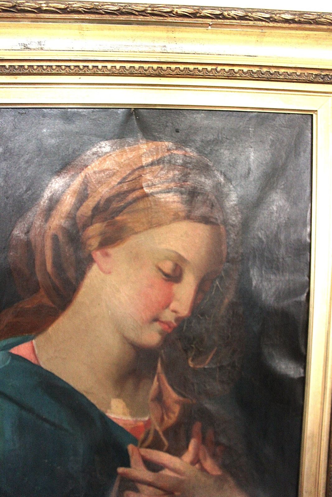 Mid 18th Century Pompeo Batoni Madonna Of Annunciation photo vinterior