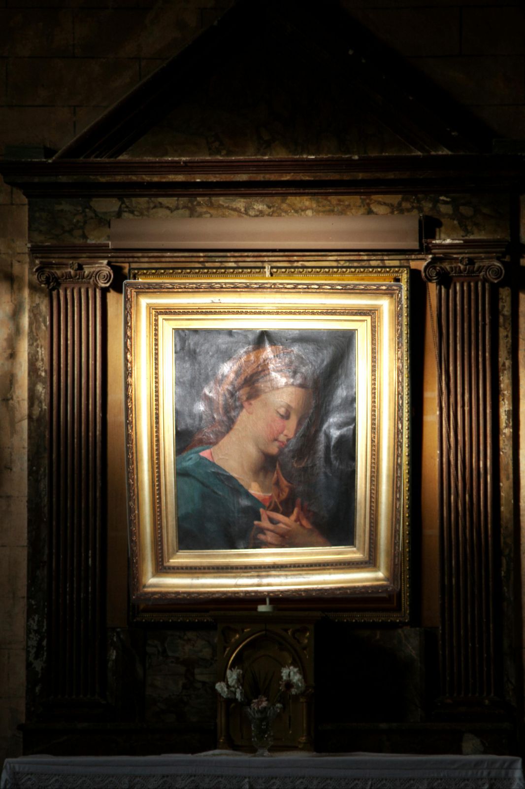 Art Mid 18th Century Pompeo Batoni Madonna Of Annunciation photo
