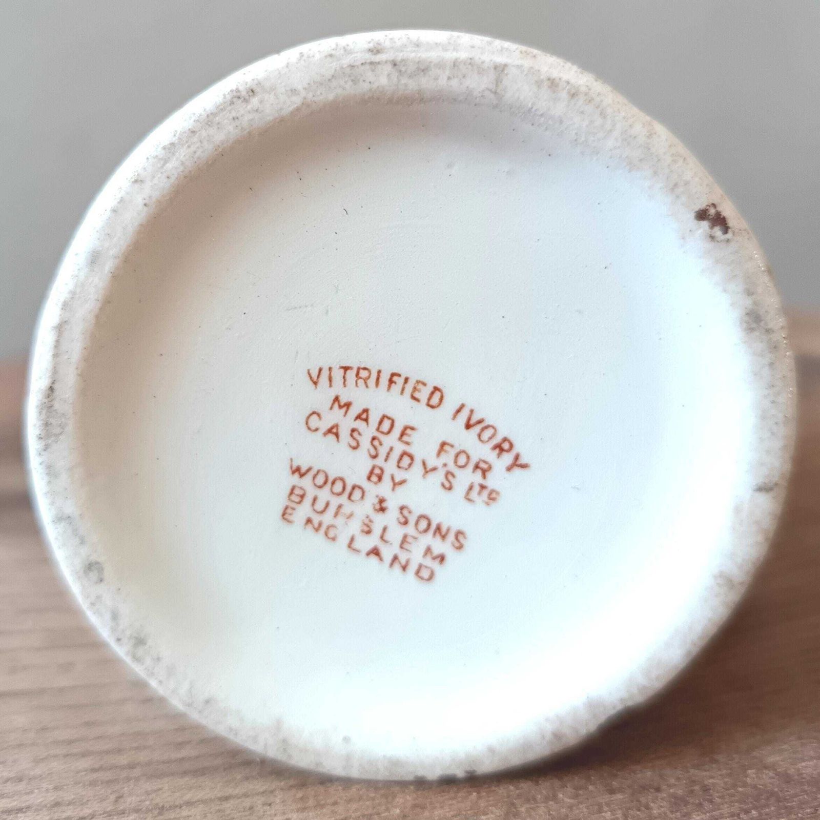 Terminal City Club Historic Cup, Made For Cassidy's Department Store, Wood & Sons, Burslem England. 1930's. Rare. Read Description Please. photo Home Decor