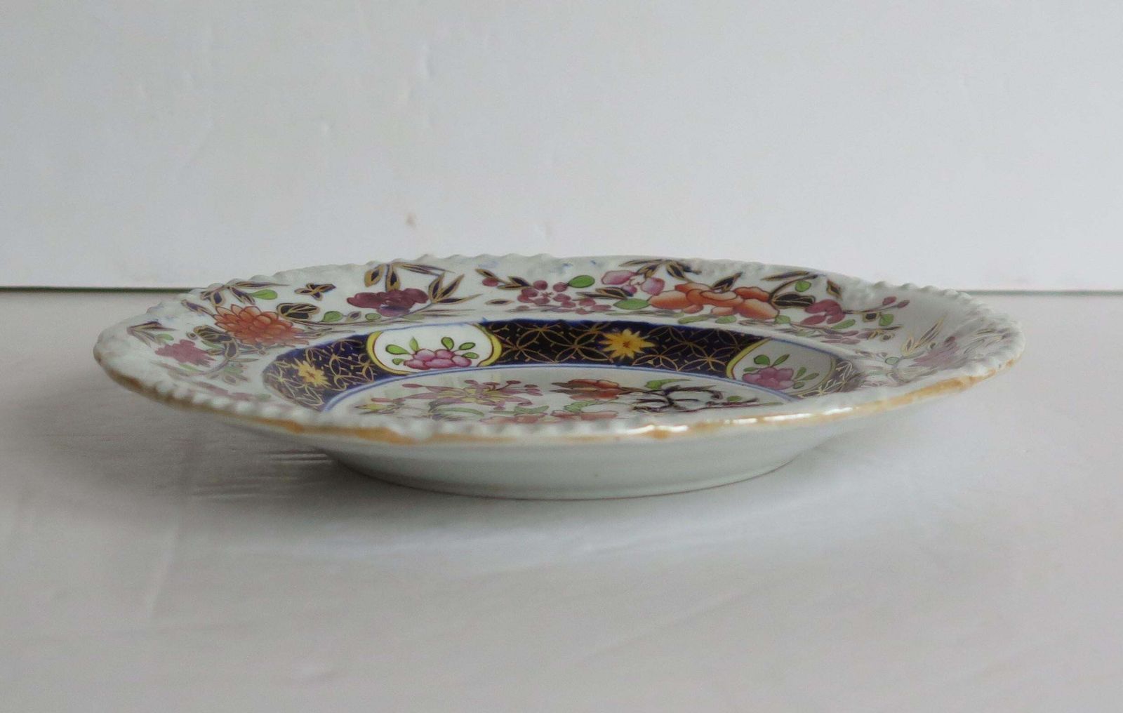 photo buy Georgian Masons Ironstone Side Plate In Heavily Floral Japan Ptn, Circa 1815
