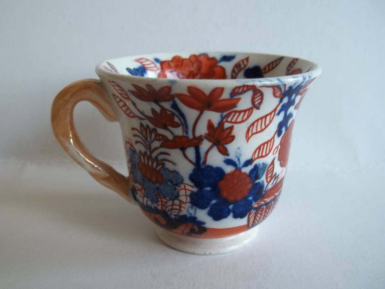 Rare Mason's Ironstone Miniature Cup In Basket Japan Pattern, Circa 1825 photo furniture
