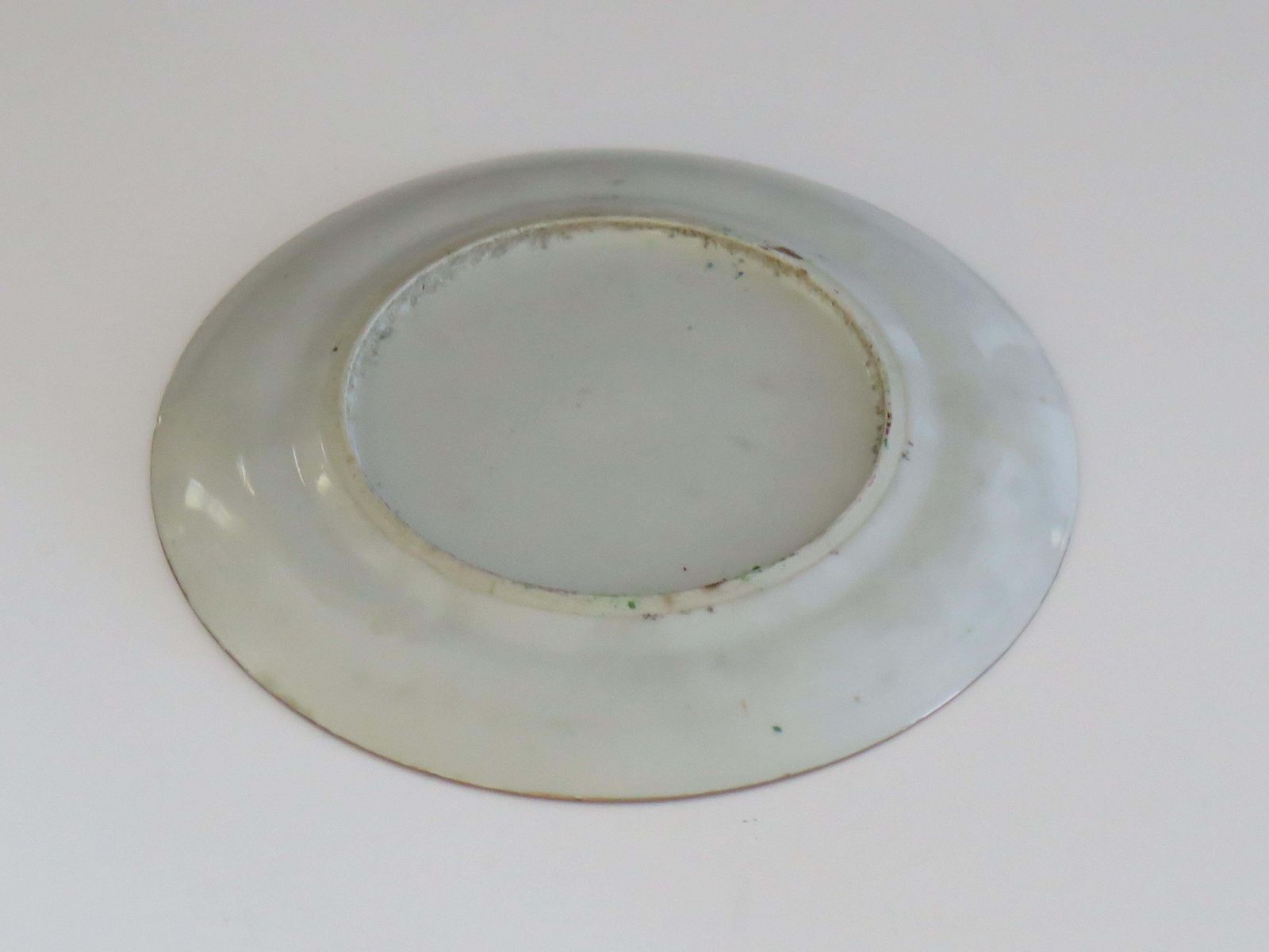 270.0 Chinese Export Porcelain Plate Rose Medallion Hand Painted, Qing, Circa 1875 photo