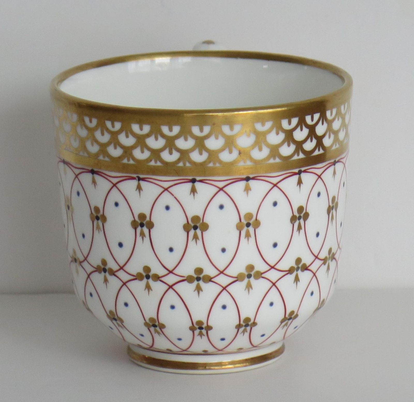 photo furniture Regency Period Derby Cup And Saucer Duo Hand Painted, Circa 1830