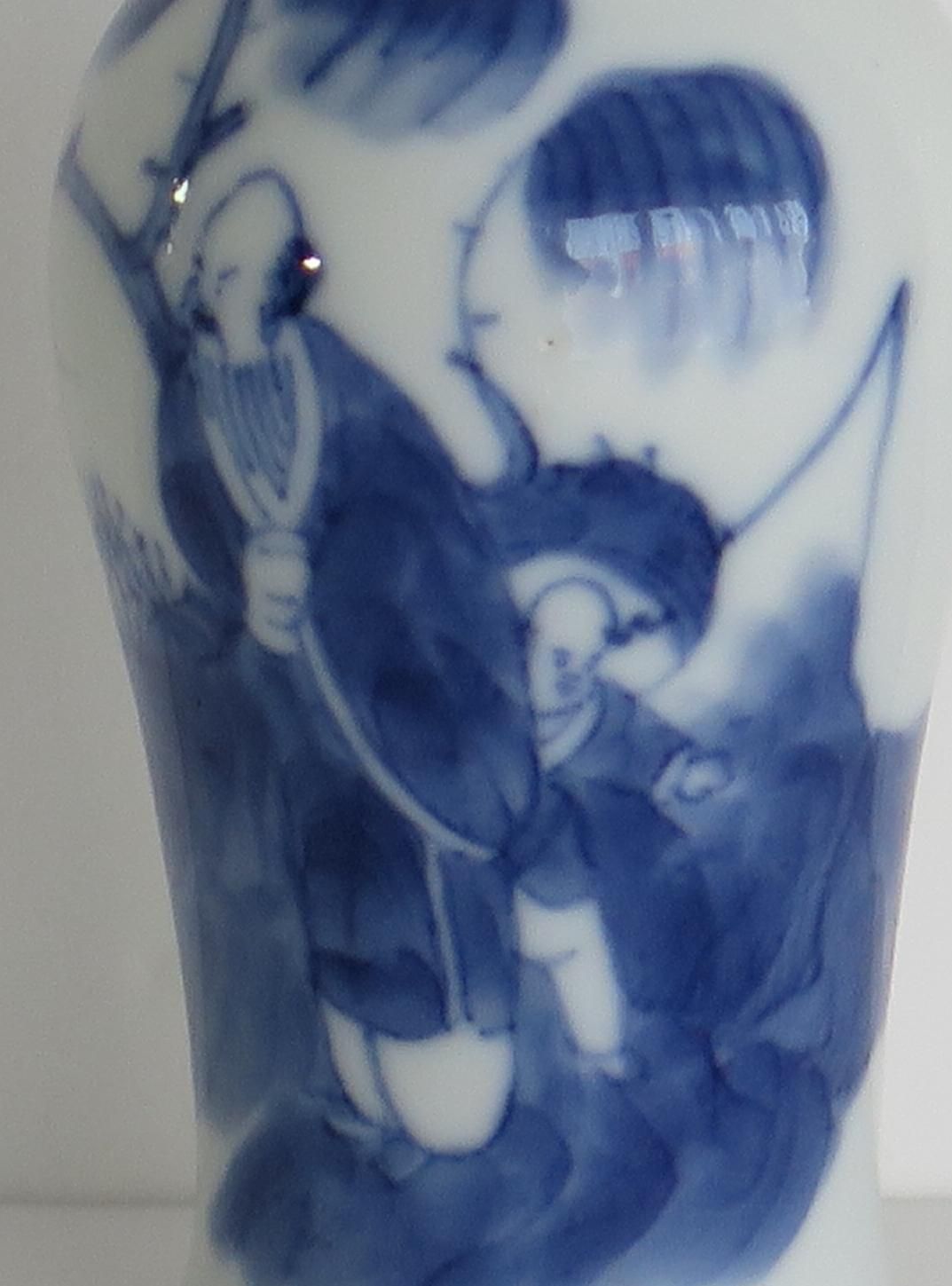 Chinese Ming Small Vase Porcelain Wanli / Transitional  Possible Hatcher Wreck, Ca 1625 40 photo vintage
