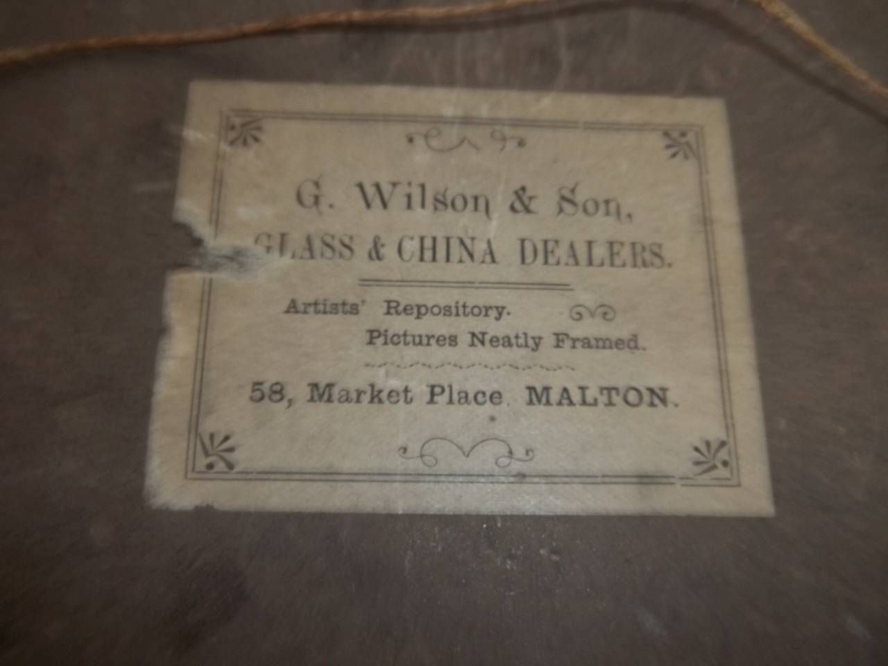 photo for sale Victorian Crystoleum Picture Of Mother And Child In Original Frame, Circa 1890