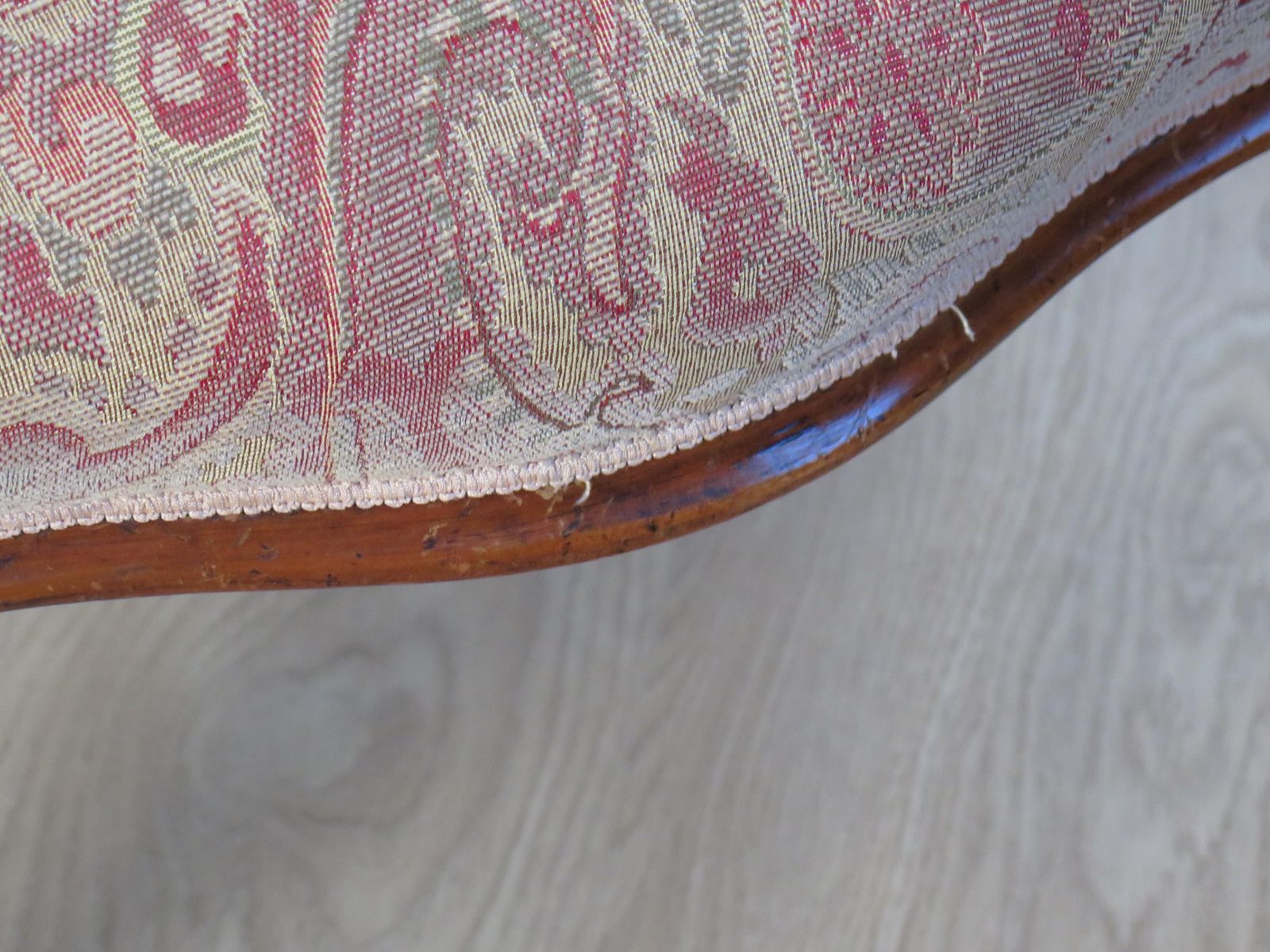 1675.0 Mid 19th Century Spoon Back Open Armchair Walnut, English Victorian Circa 1850 photo