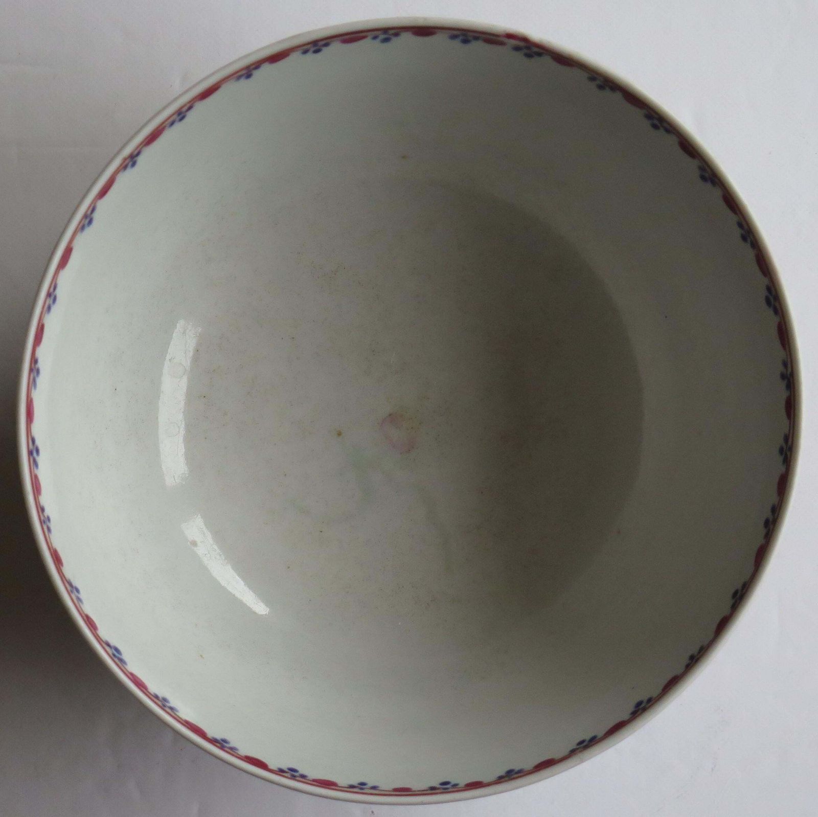 Home Decor Georgian New Hall Porcelain Bowl Lady With Parasol Pattern No. 20, Circa 1790 photo