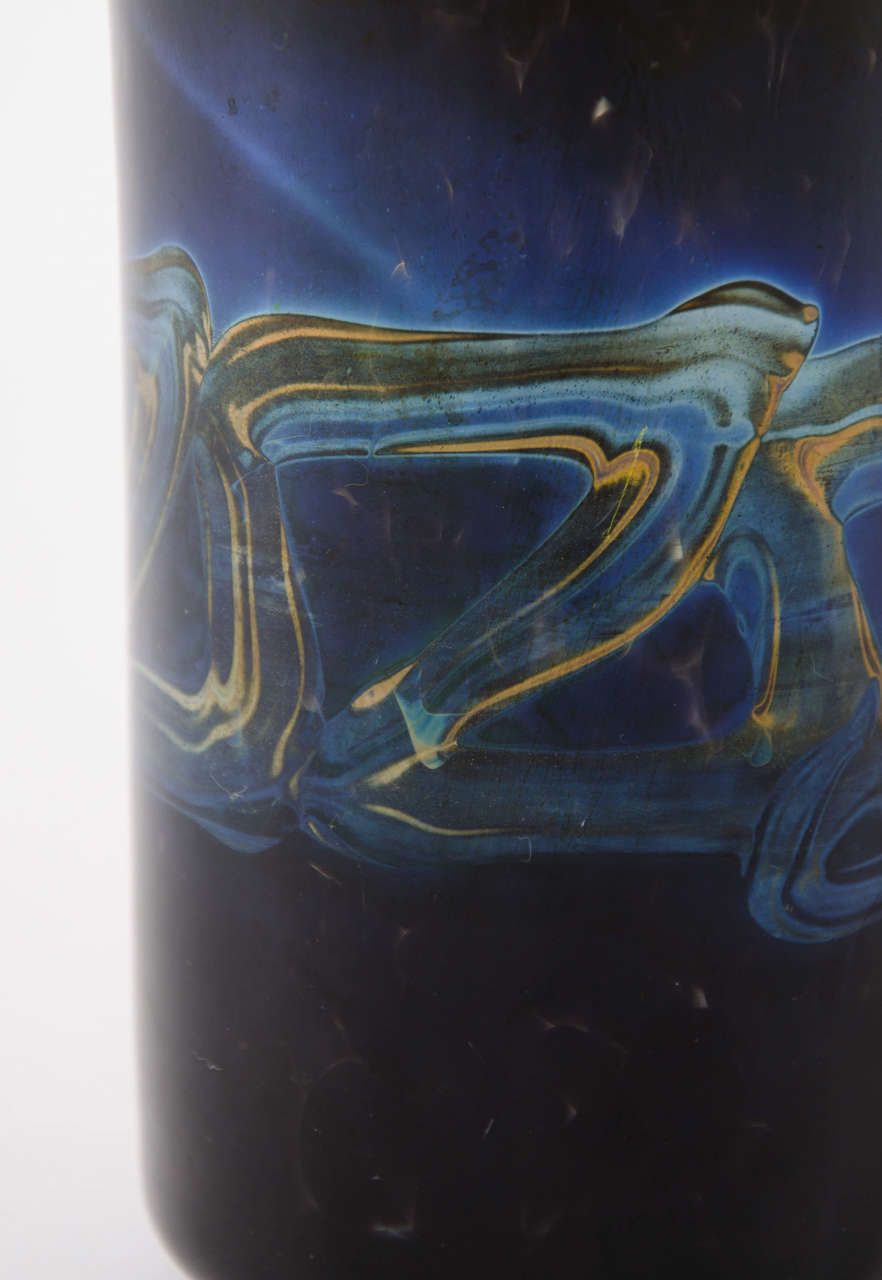 Murano Glass Vase By Venini And Co Italian,  Mid Century Circa 1940 photo Home Decor
