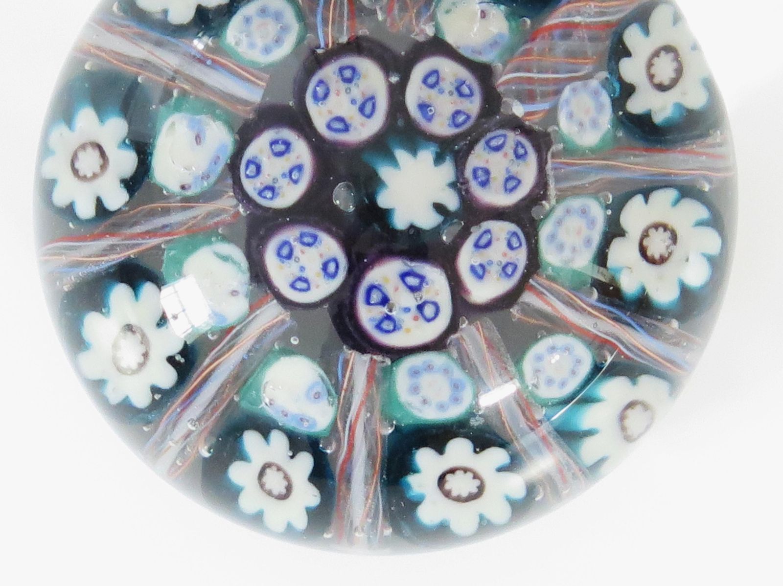 Glass Millefiori Vasart Brothers Paperweight Hand Blown, Scotland Ca 1950s photo Home Decor