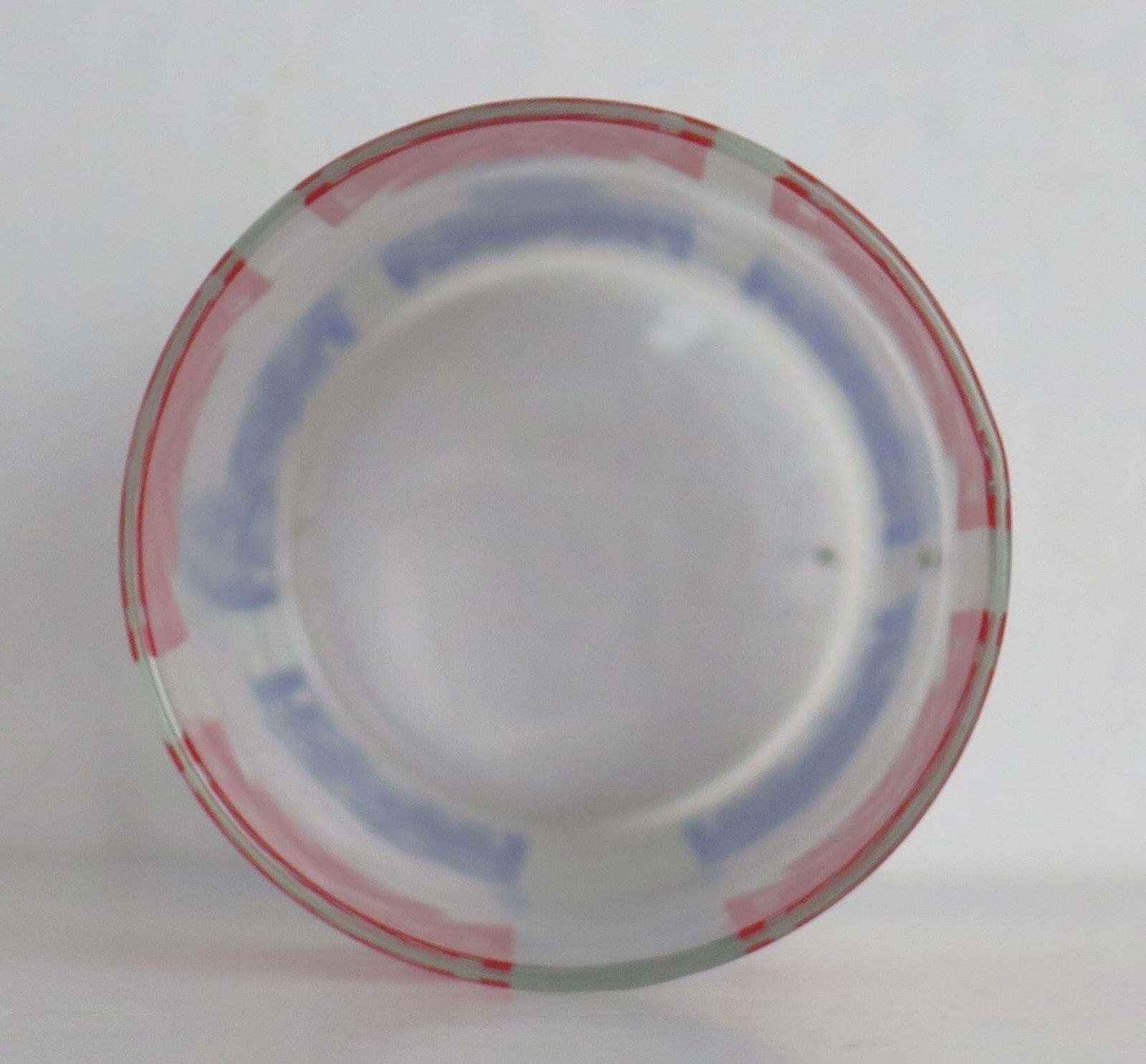 Set Of Six Retro Glass Tumblers Or Drinking Glasses, Circa 1950s photo 352.0