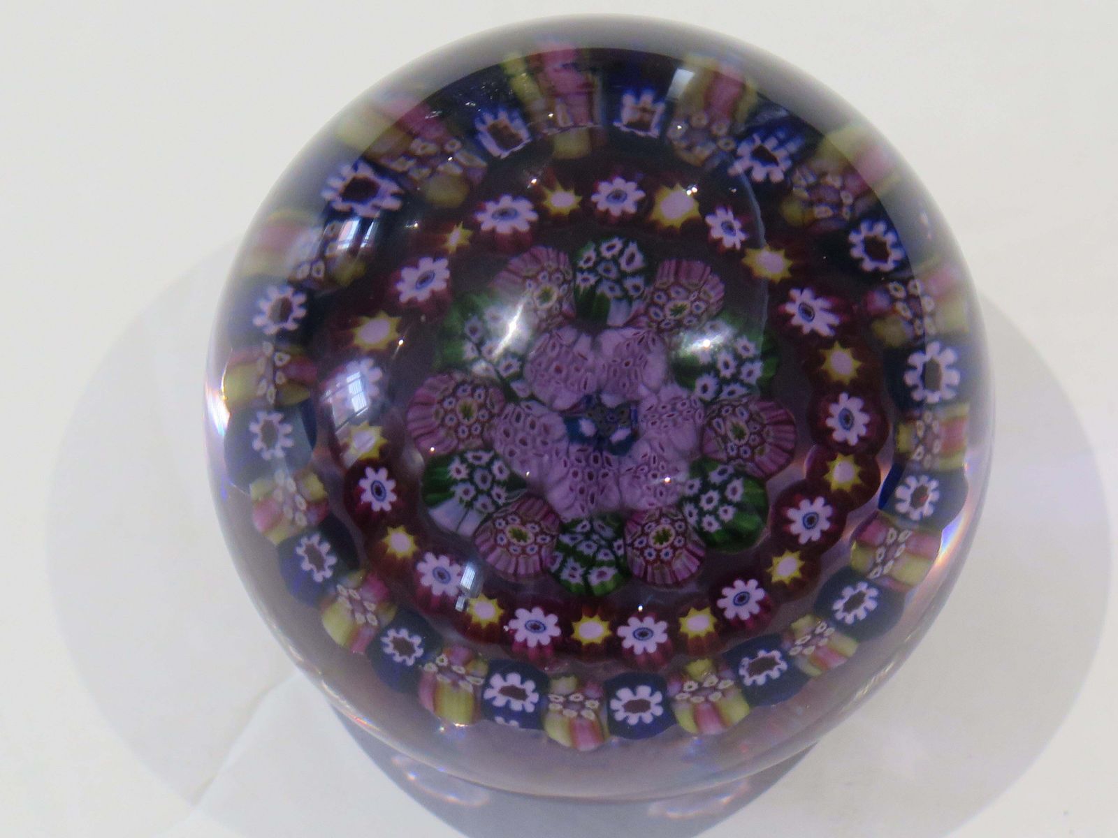 Paul Ysart Glass Paperweight With Py Cane Early Period, Scotland Circa 1930s photo 540.0