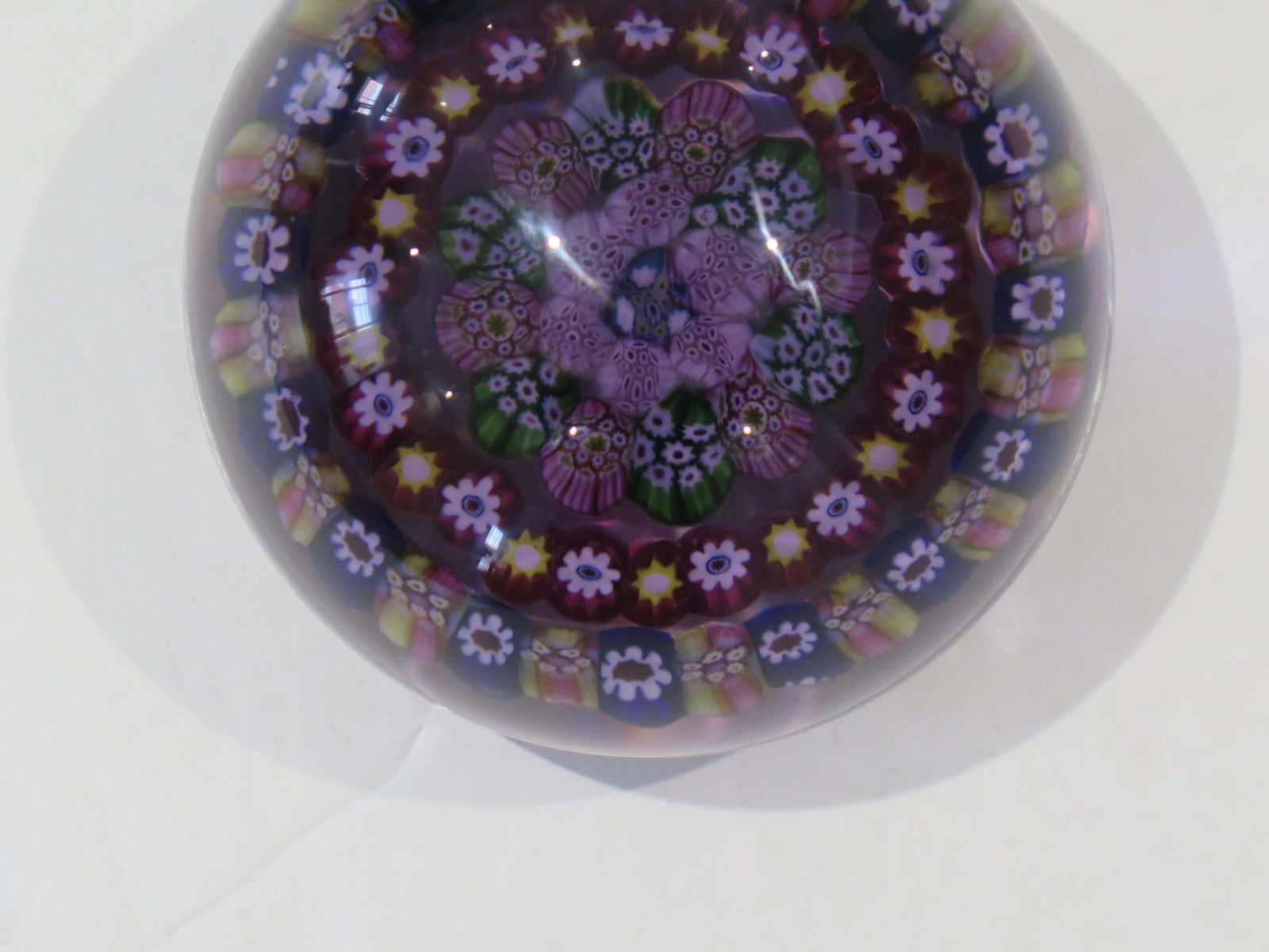 Paul Ysart Glass Paperweight With Py Cane Early Period, Scotland Circa 1930s photo vinterior