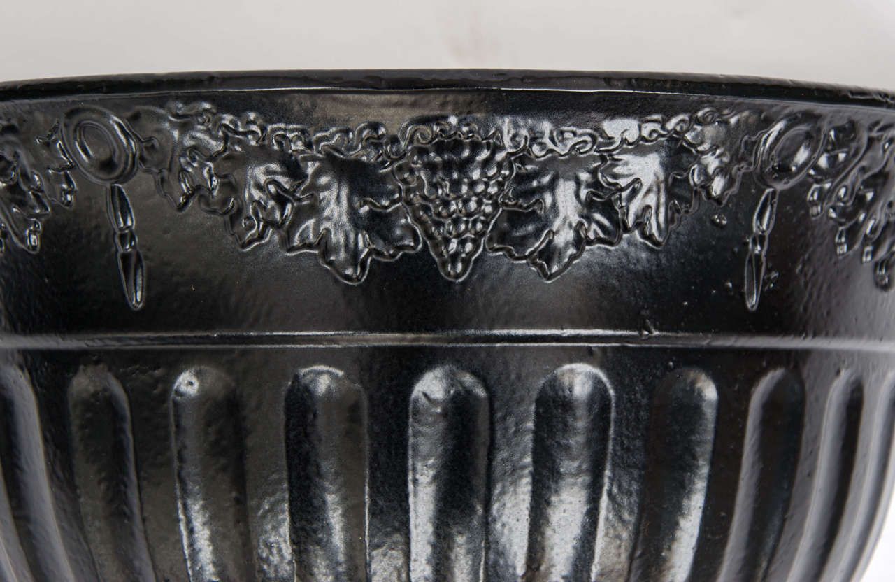 Pair Georgian Regency Period Wall Planters Cast Iron With Good Detail, Ca 1820 photo Garden Decor