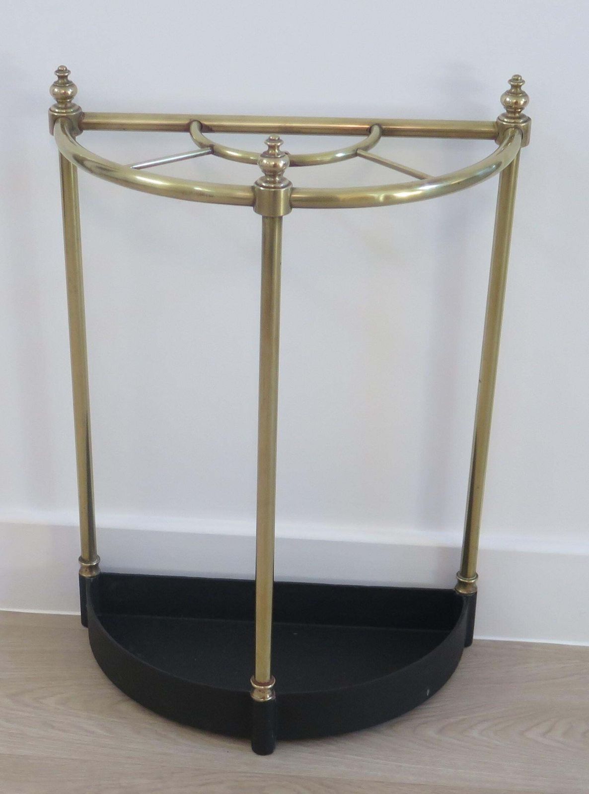 Victorian Brass Stick Or Umbrella Stand, English Circa 1880 photo for sale