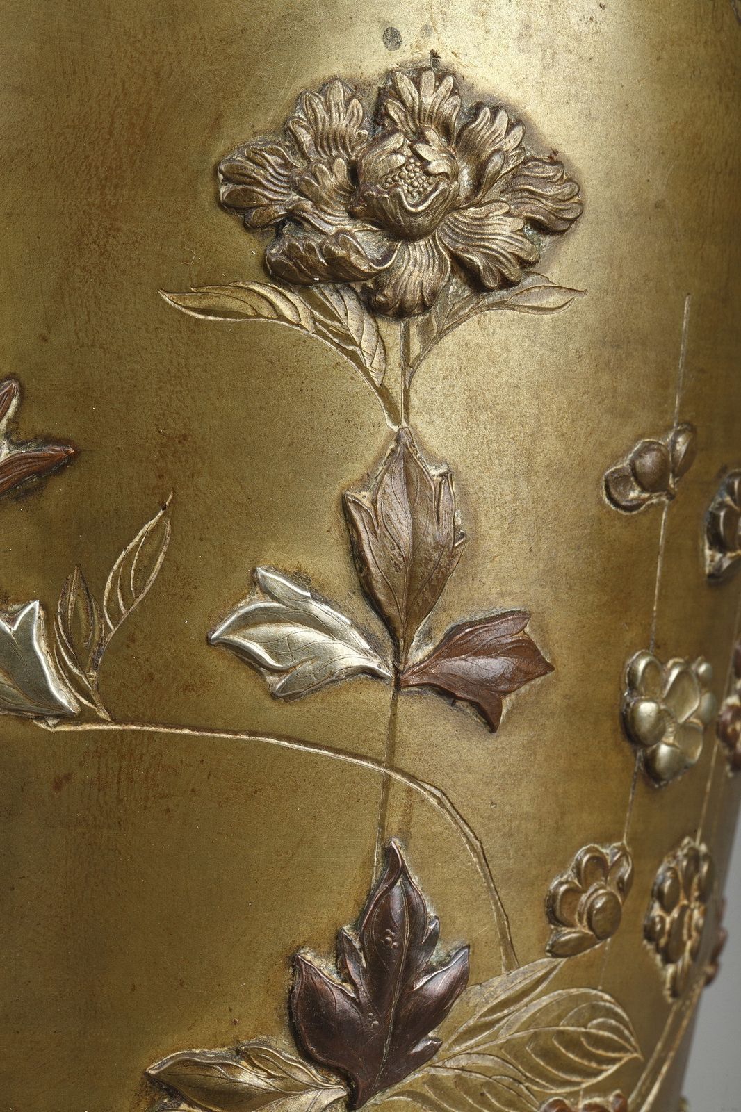 photo furniture Lampes à pétrole d'époque, décor d'oiseaux et de fleurs de style chinois