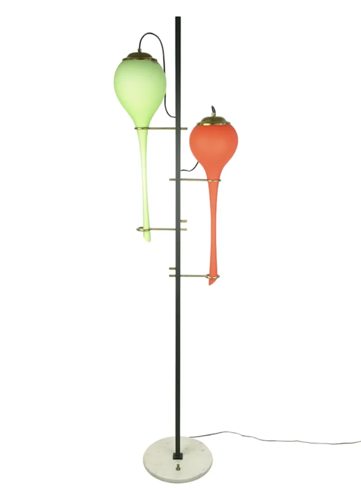 Chrome Plated Metal, Steel & Plastic 1980s Bin & Umbrella Stand By G. Offredi For Bando Line