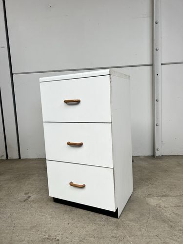 Vtg Late Mid Century Medical Chest Of Drawers Modernist Style Post Modern Retro photo furniture