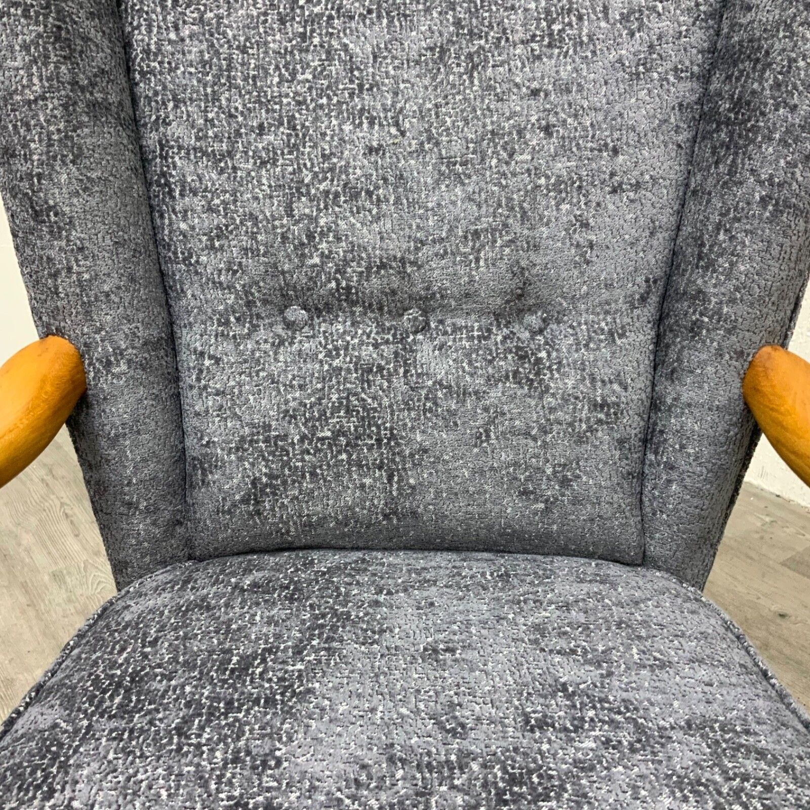 photo furniture A Pair Of Howard Keith “Bambino” Lounge Chairs Mid Century Vintage Reupholstered