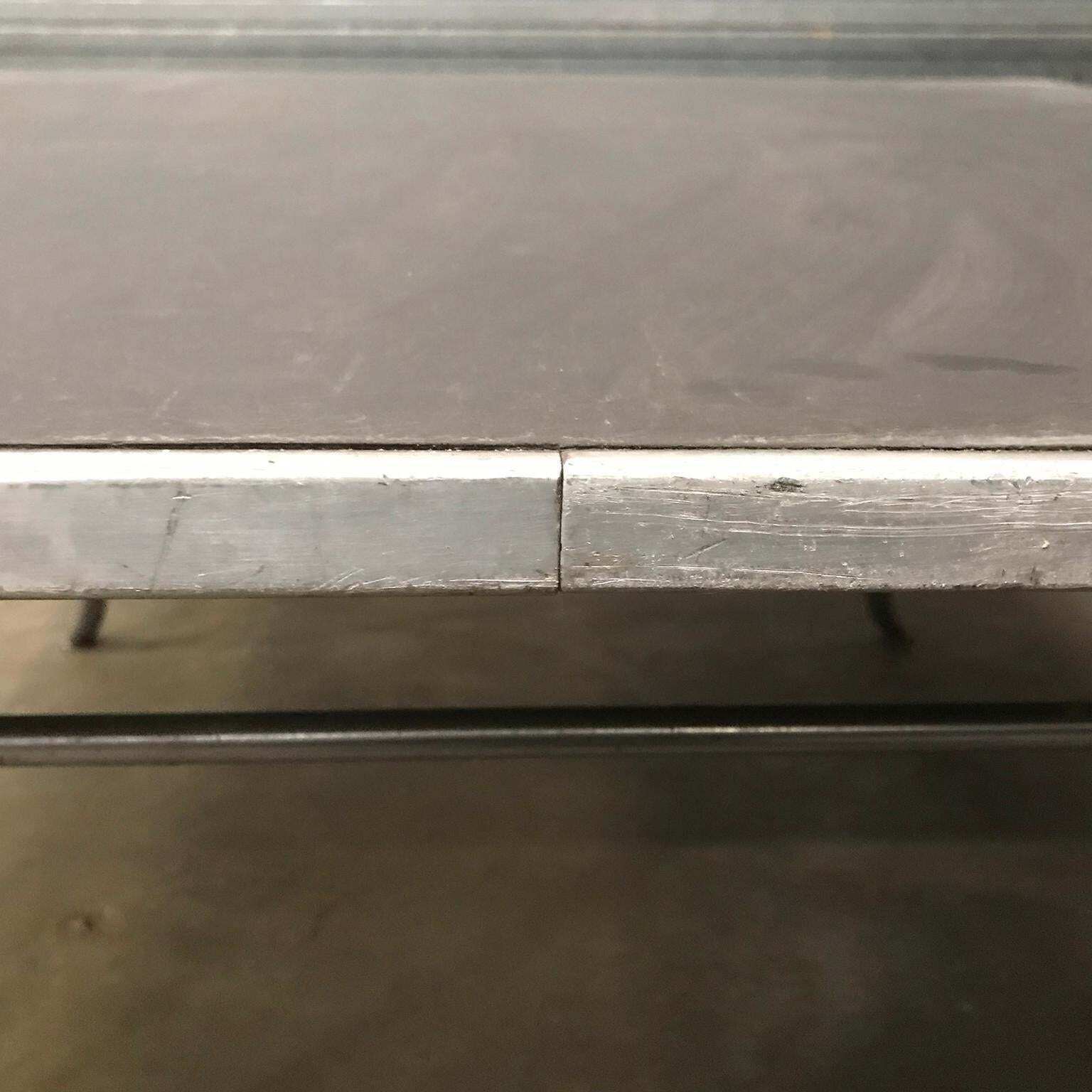 Very Rare Gispen 412 Grey Square Coffee Table, Museum Piece, Circa 1930 photo buy