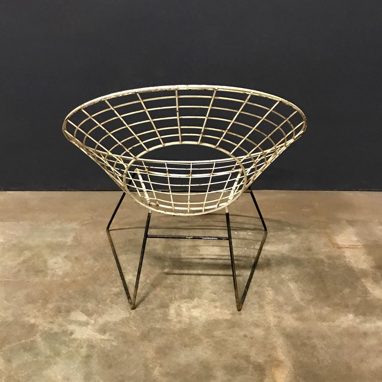 photo for sale Elegant 1960s Chair In Style Of Ferrari And Hardoy Plus Bertoia, Circa 1960