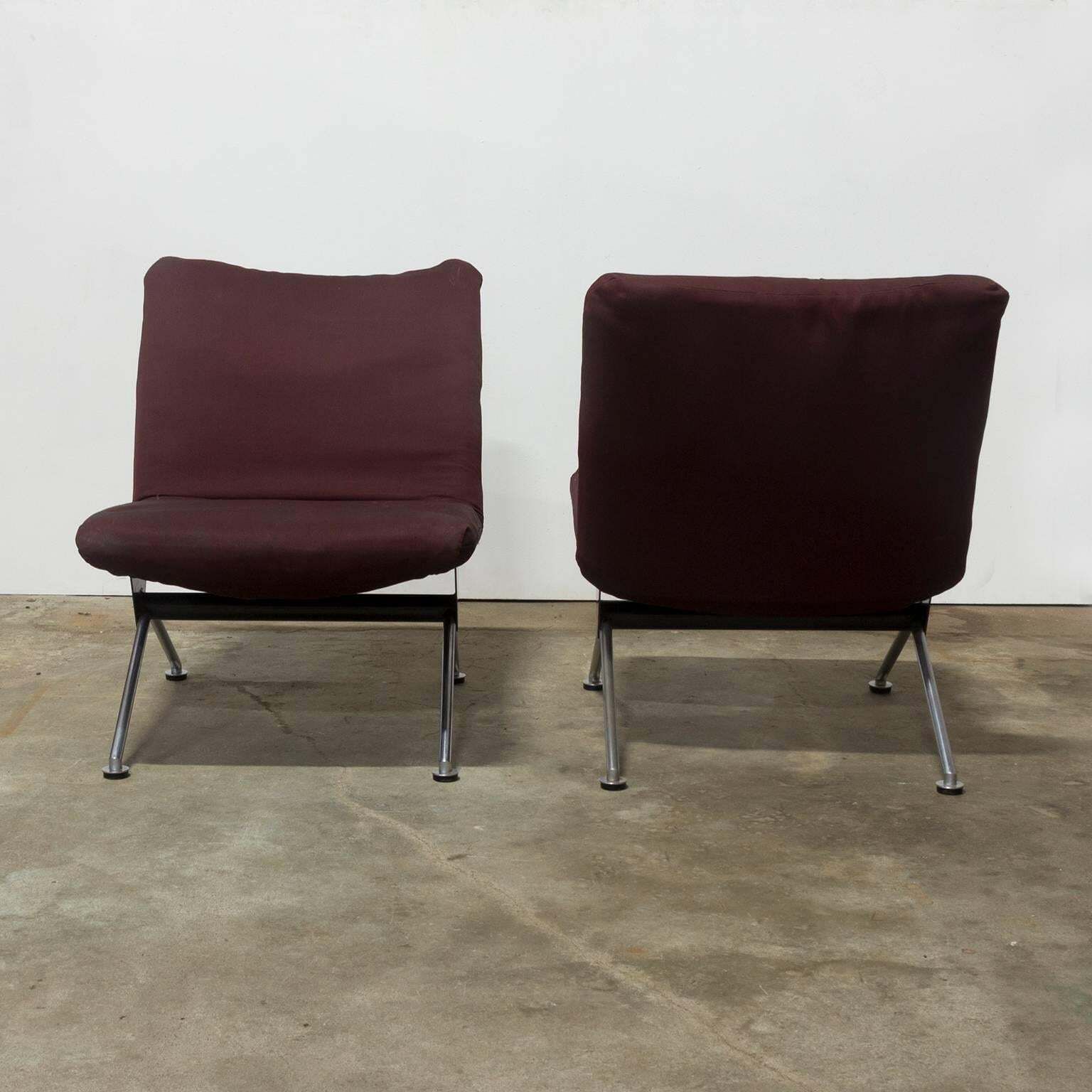 1961, Andre Cordemeyer For Gispen, Set Of Two Mid Century Dutch Easy Chairs 1432 photo Furniture