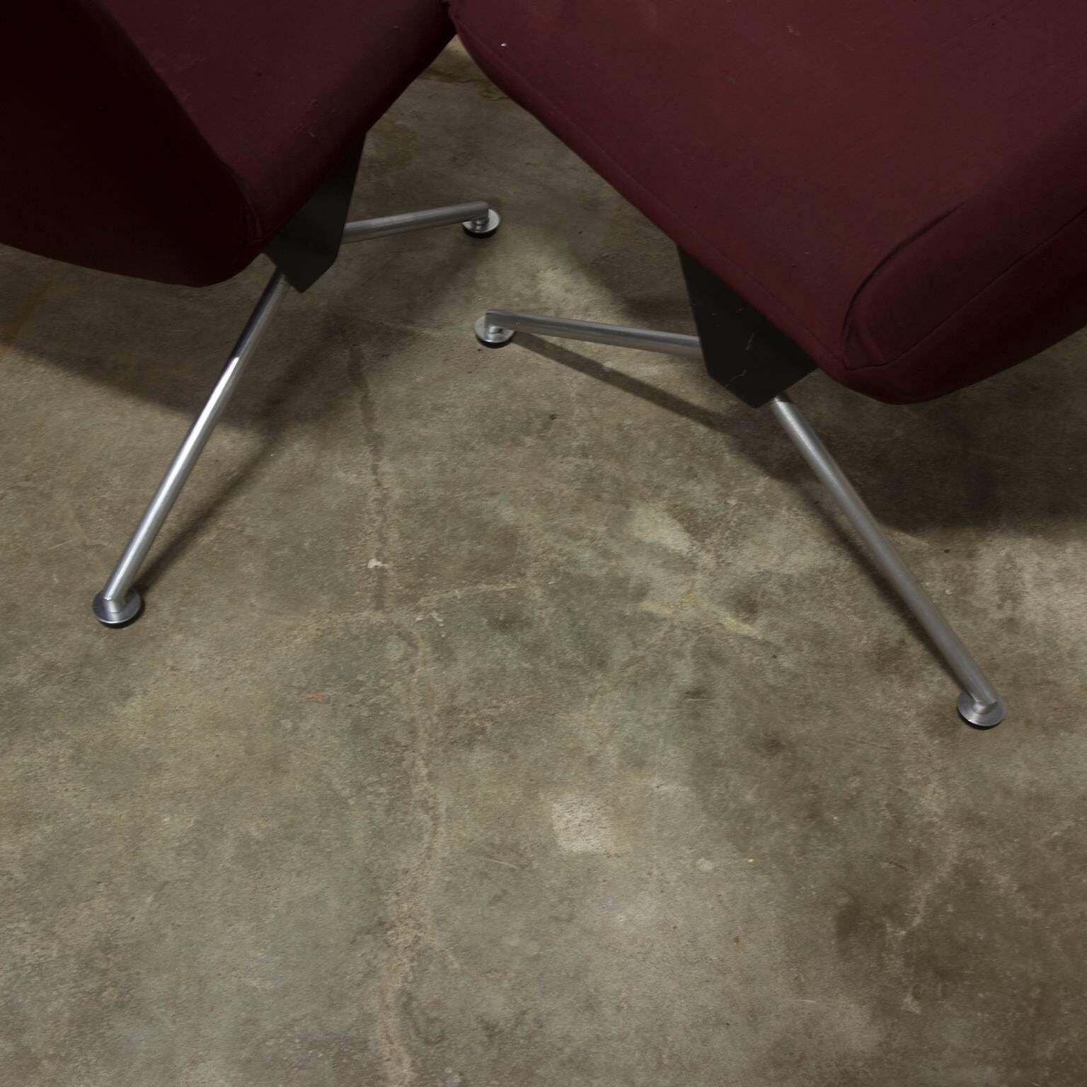 1961, Andre Cordemeyer For Gispen, Set Of Two Mid Century Dutch Easy Chairs 1432 photo buy