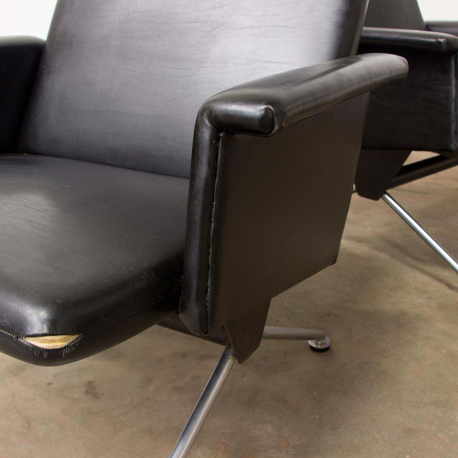 1961, Andre Cordemeyer For Gispen, Set Of Two Midcentury Dutch Easy Chairs 1432 photo 2843.0