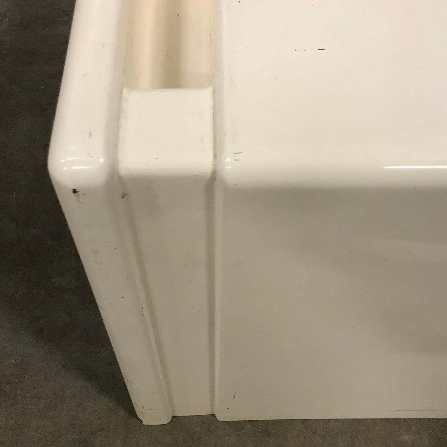 photo buy Rare 1970s Off White Plastic Children Desk With Stool, Circa 1970