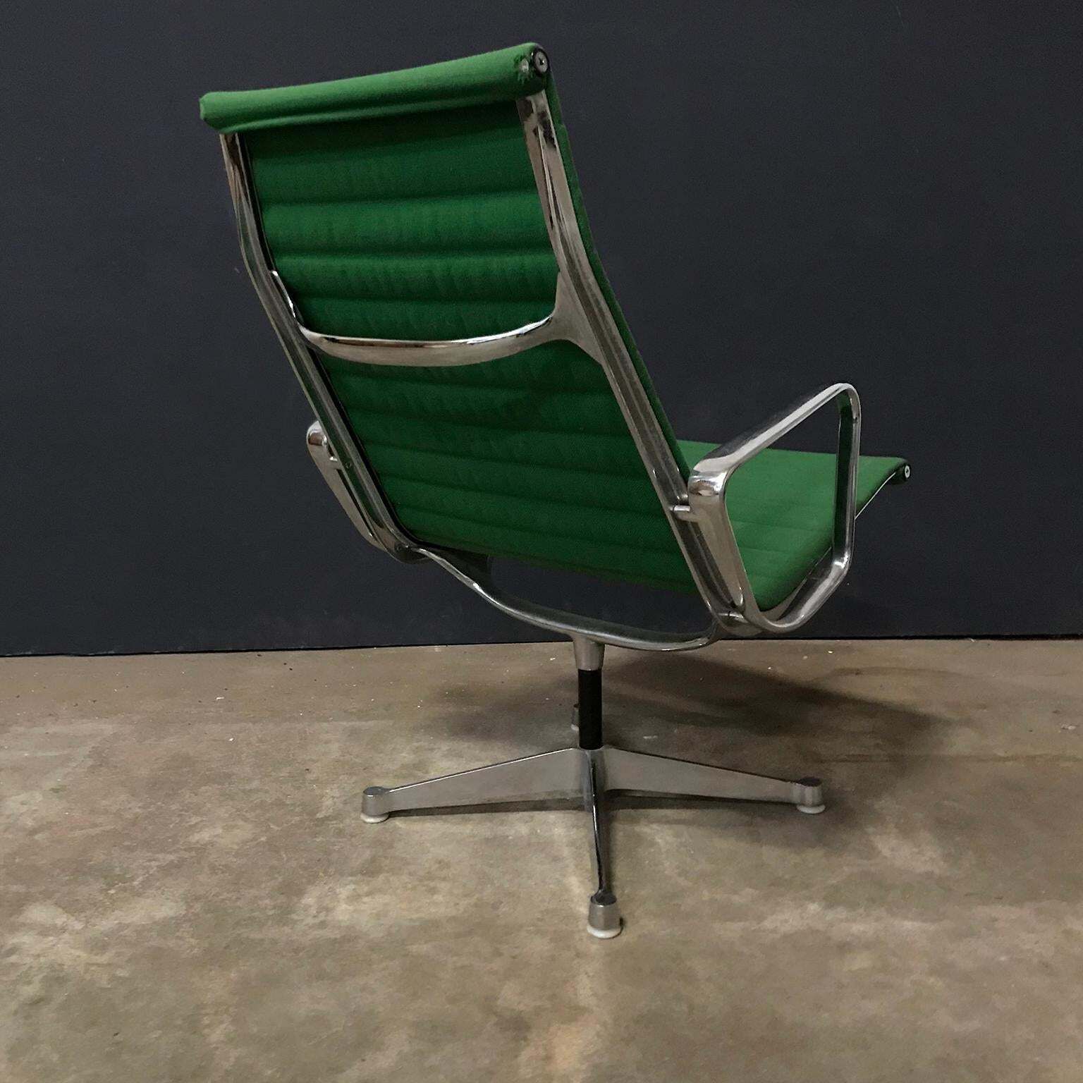1958, Ray / Charles Eames; Miller, Ea 116, Flat Base Easy Chair In Apple Green photo 2005.0