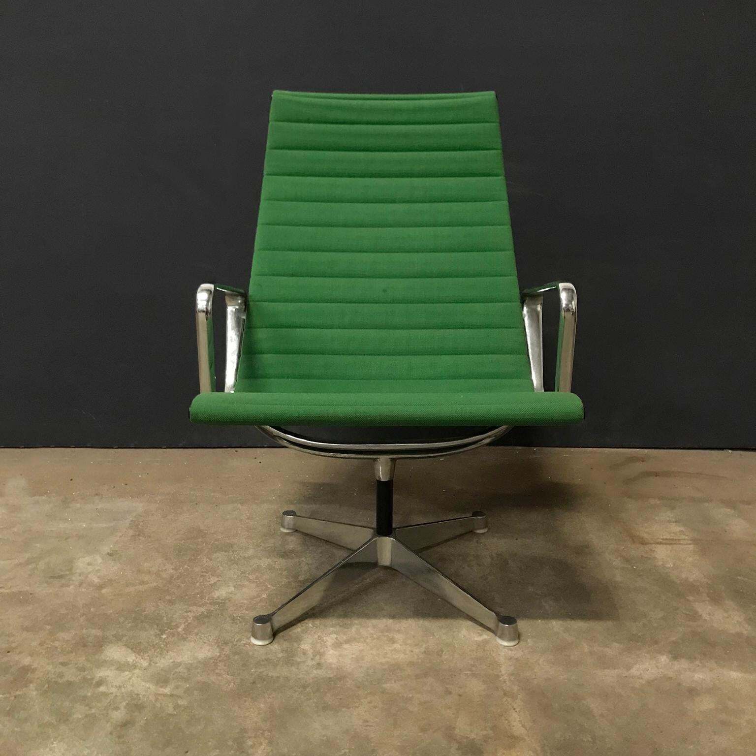1958, Ray / Charles Eames; Miller, Ea 116, Flat Base Easy Chair In Apple Green photo buy