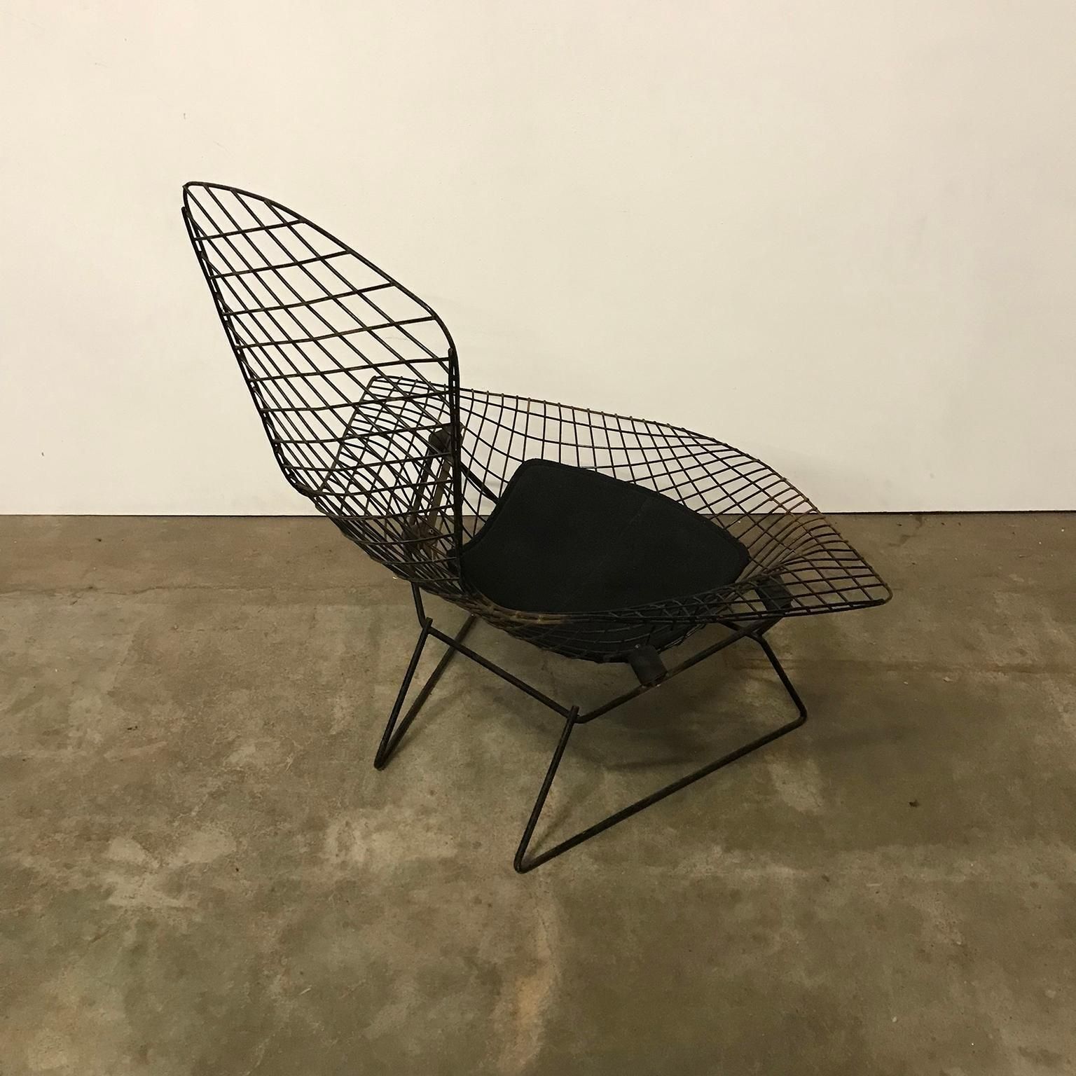 1952, Harry Bertoia For, Knoll International, Large Bird Chair In Black photo vinterior