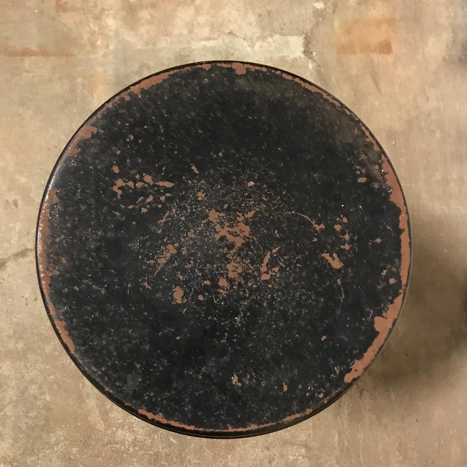 1966, Tjerk Reijenga For Tomado / Pilastro, Zwanenburg, Holland, Stool In Black photo vinterior