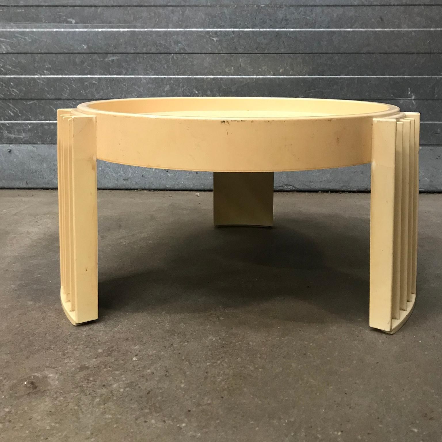 photo buy 1967, Gianfranco Frattini For Cassina, 4 Pieces Of Marema Stacking Tables