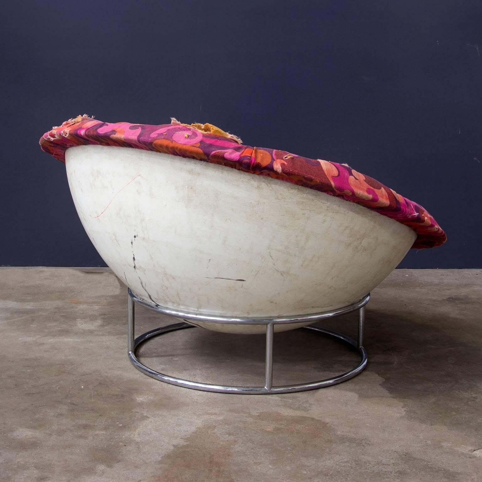 1970s 'Bird's Nest' Verner Panton Style Lounge Chair photo for sale