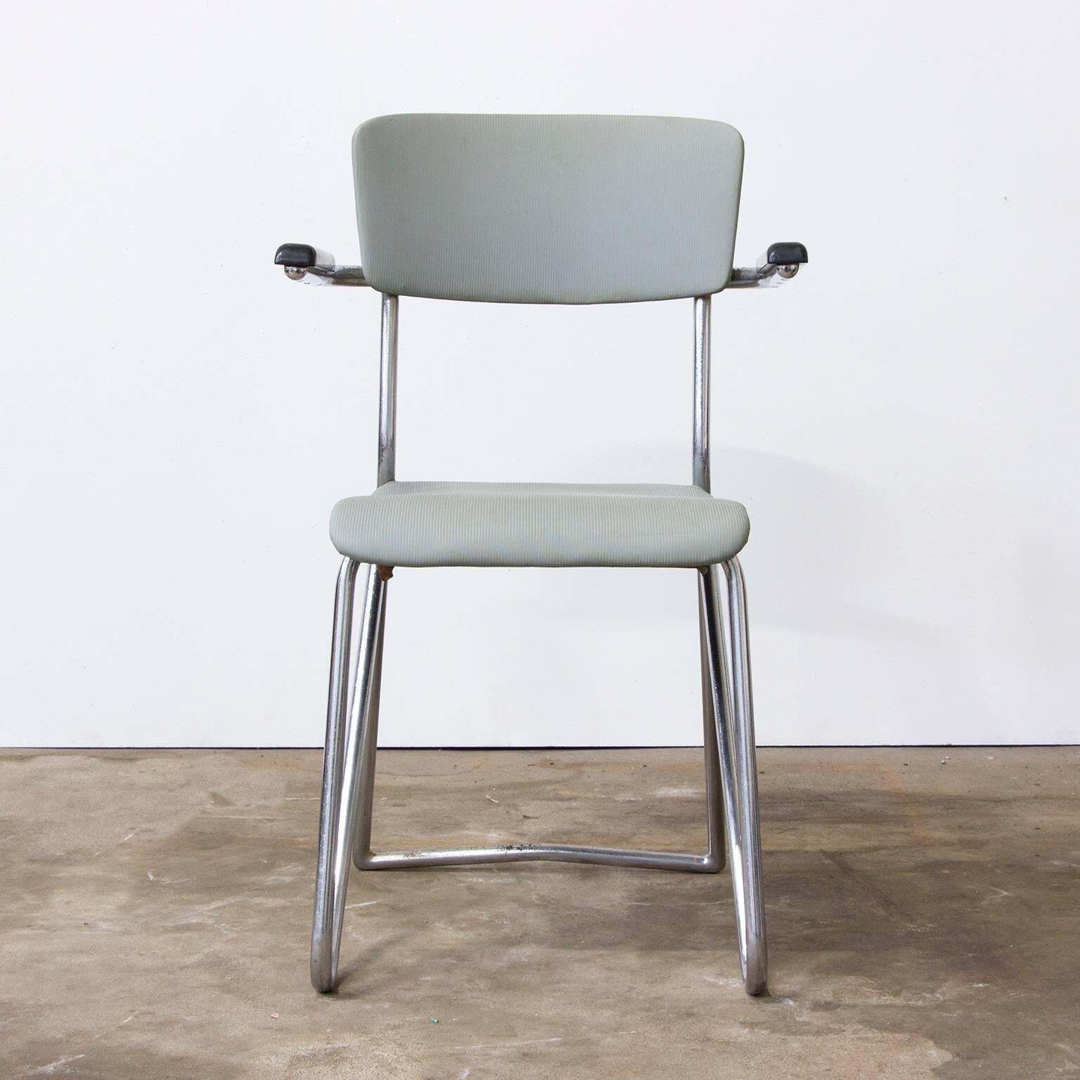 1932, Cor Alons, Hairpin Seat In Chrome And Grey Vinyl photo 1066.0